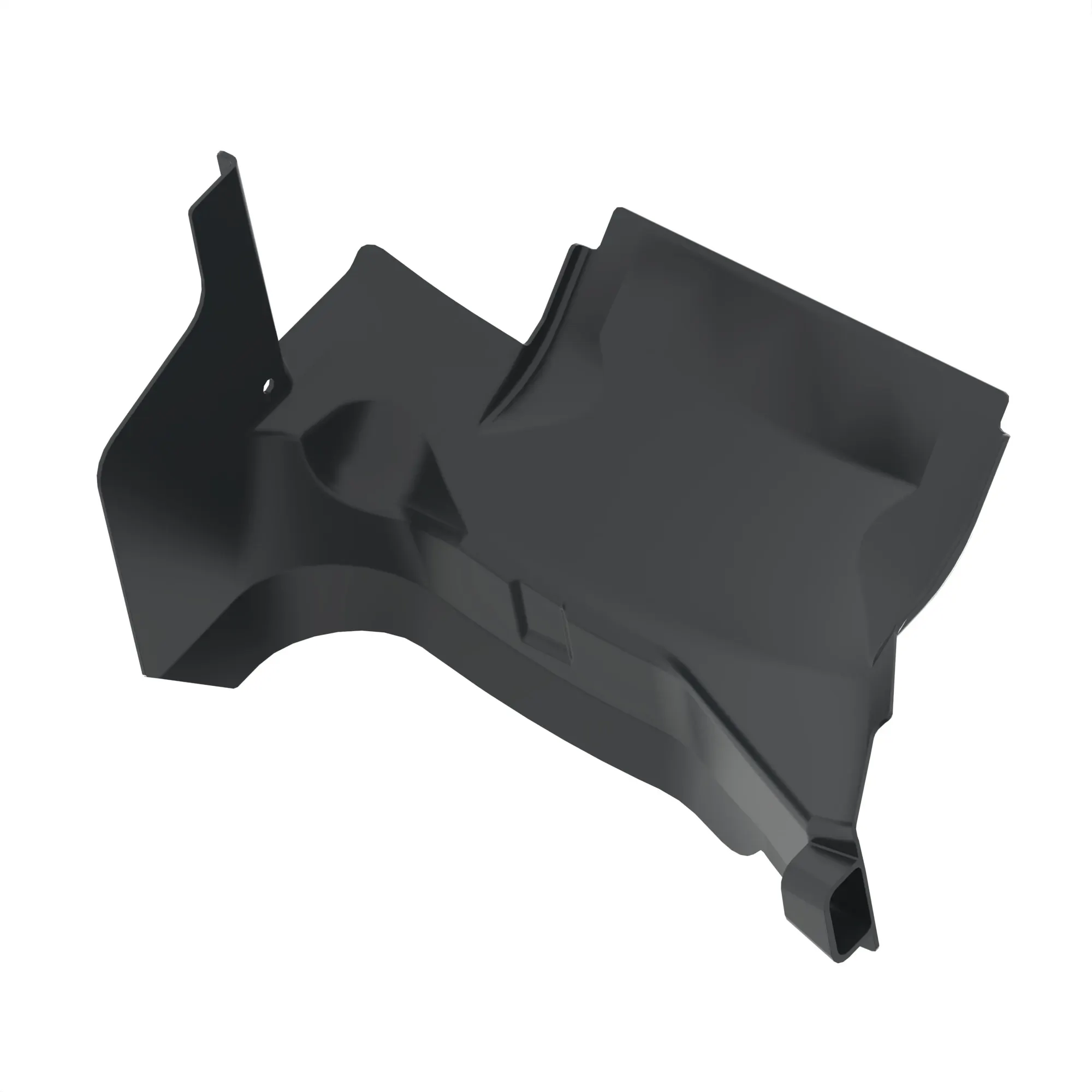COVER, RH, MUD SHIELDING