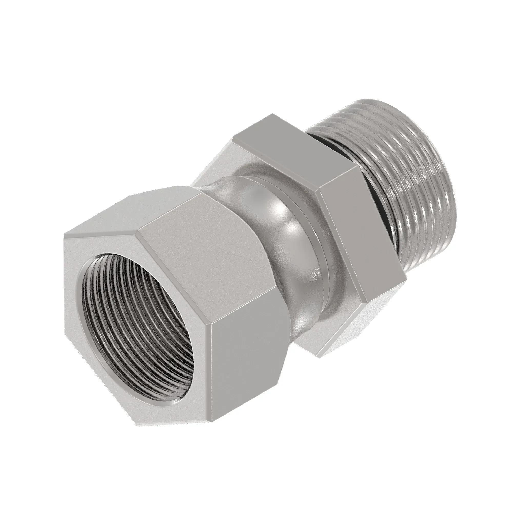John Deere Swivel Tube Hydraulic Adapter Fitting - AA50797