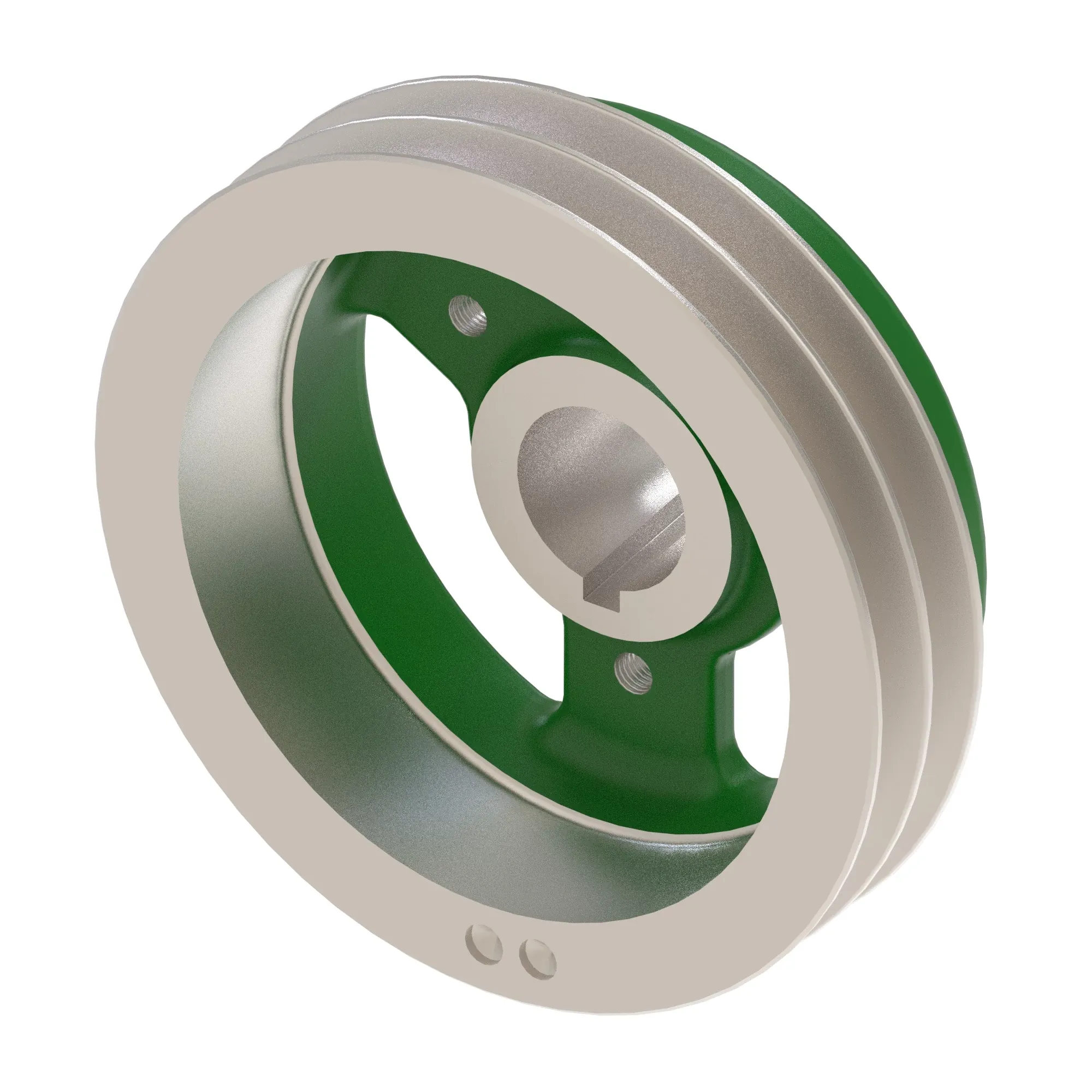 LOADING AUGER DRIVEN PULLEY
