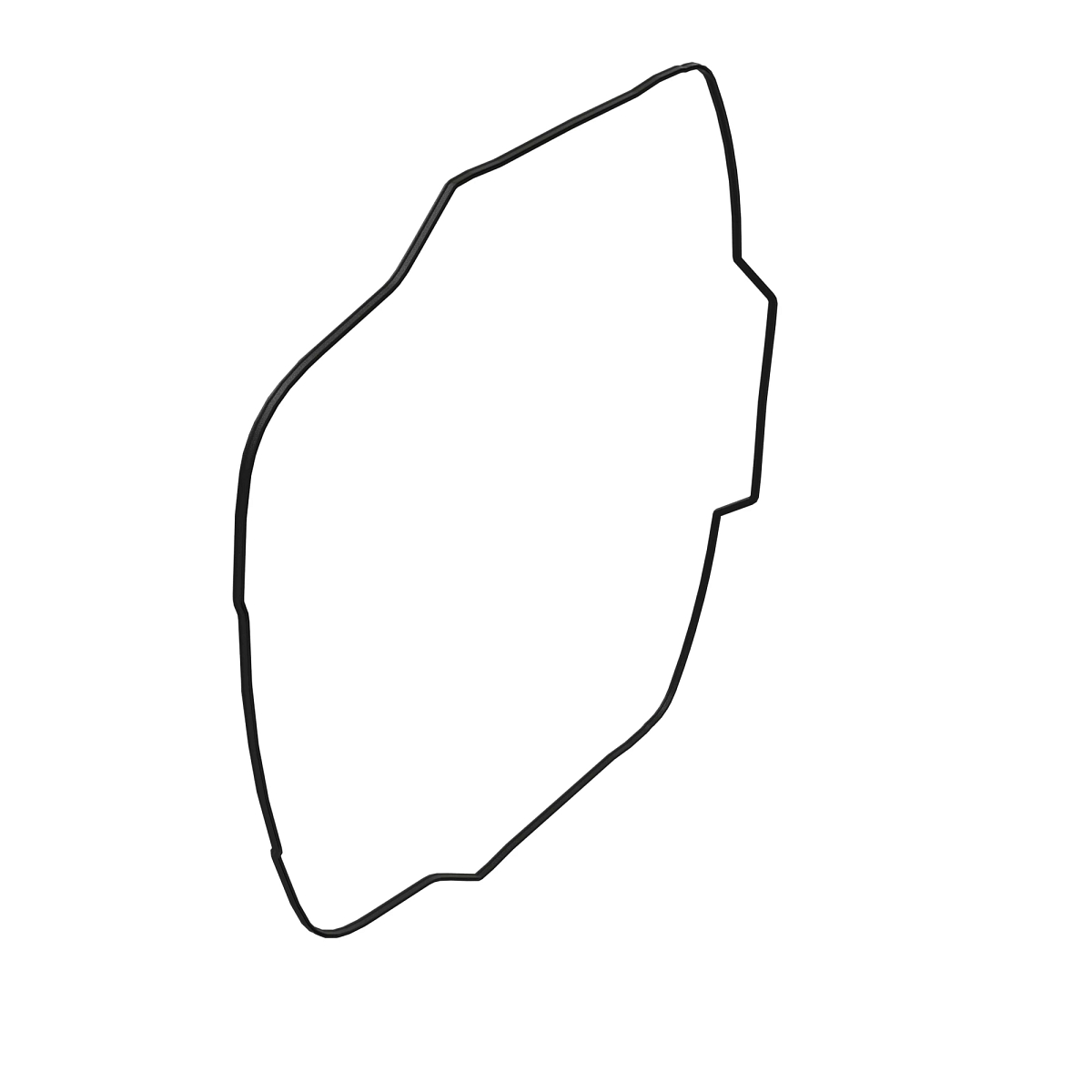 SEAL, BULB SEAL, 1900 ROOF PERIMETE