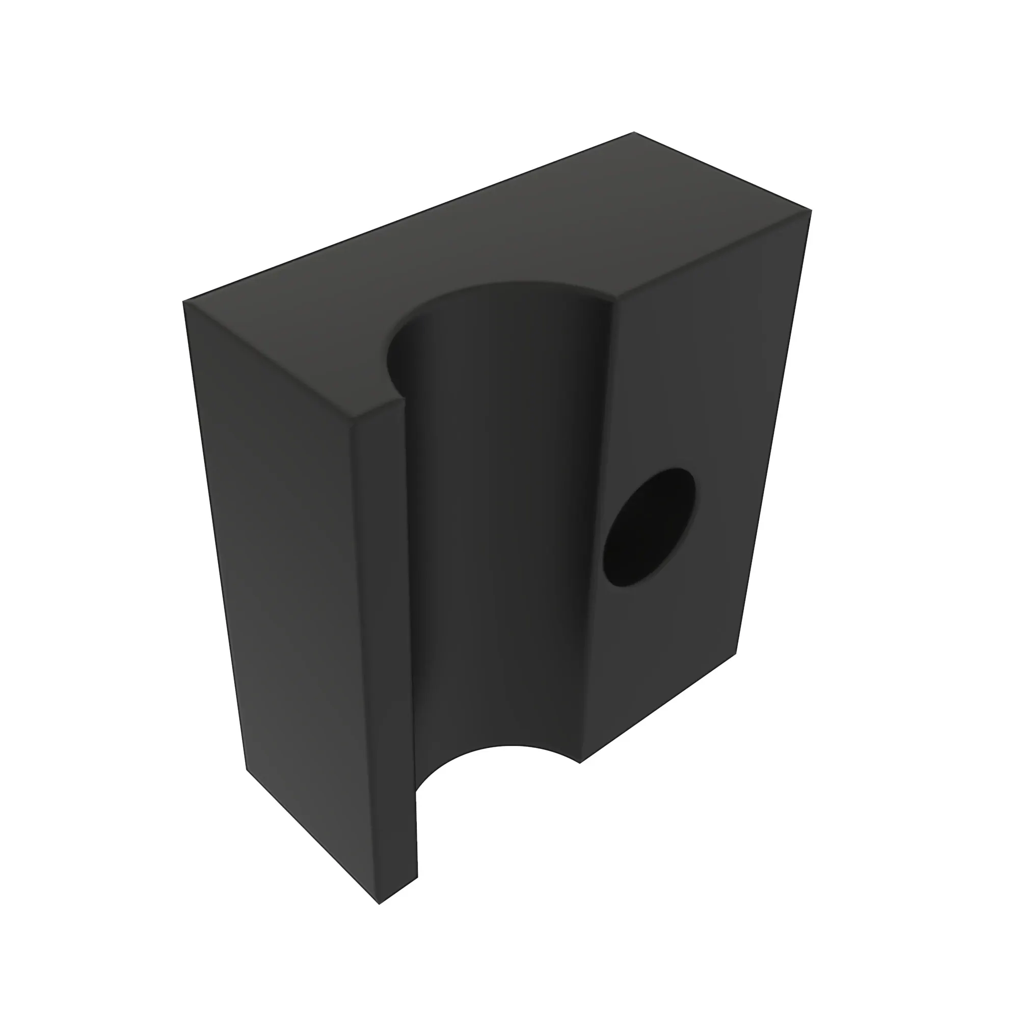 CLAMP, HALF BLOCK SINGLE, 12MM DIAM, Block Clamp