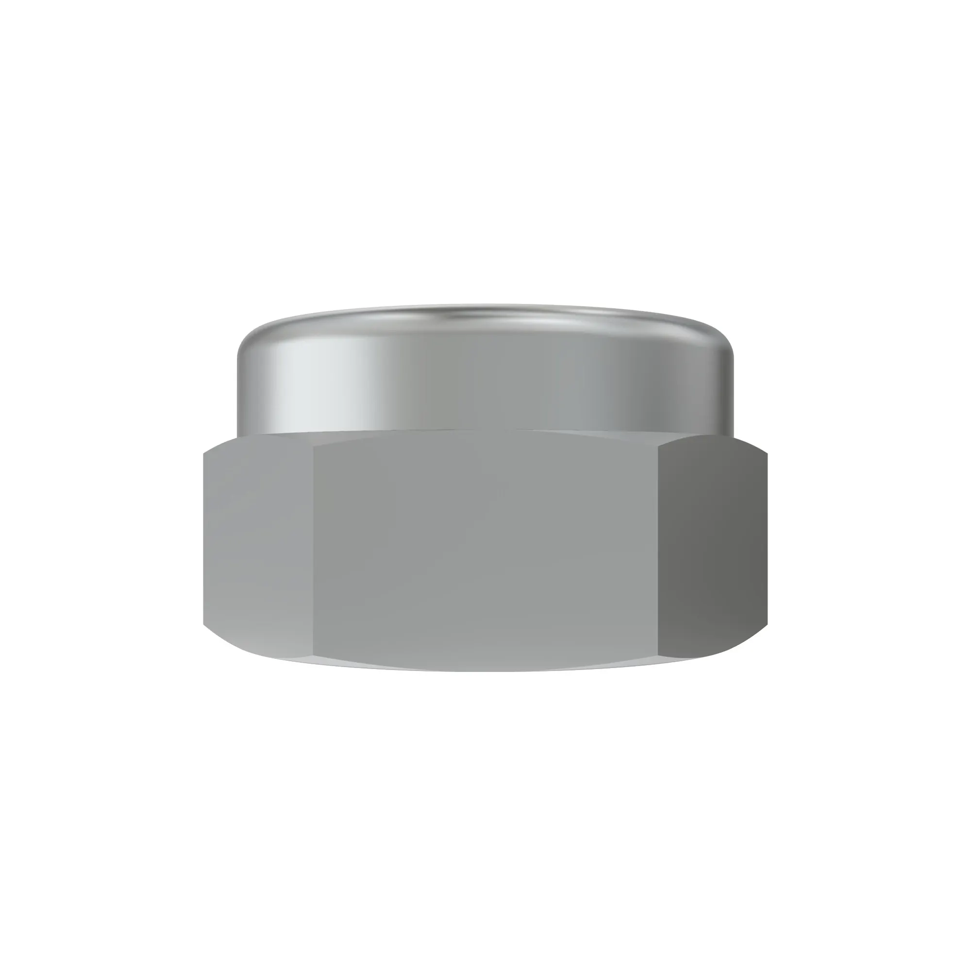 NUT,HEX M8 NYLOCK CL10 JDN389