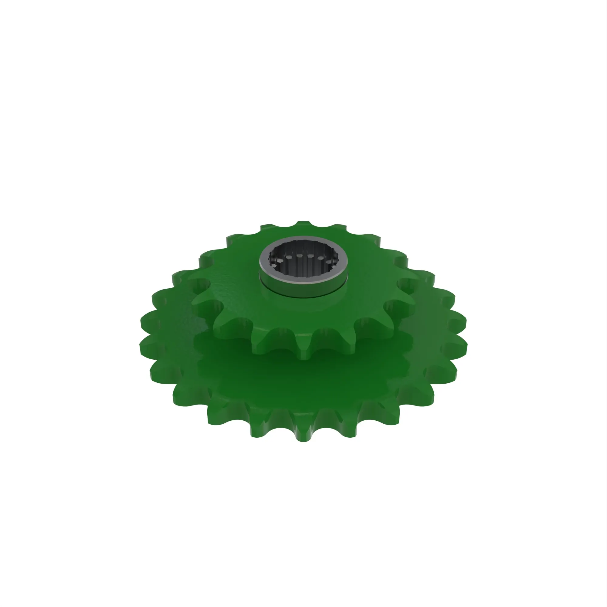 John Deere Feedroll Gear Case Double Drive Sprocket - AE34117
