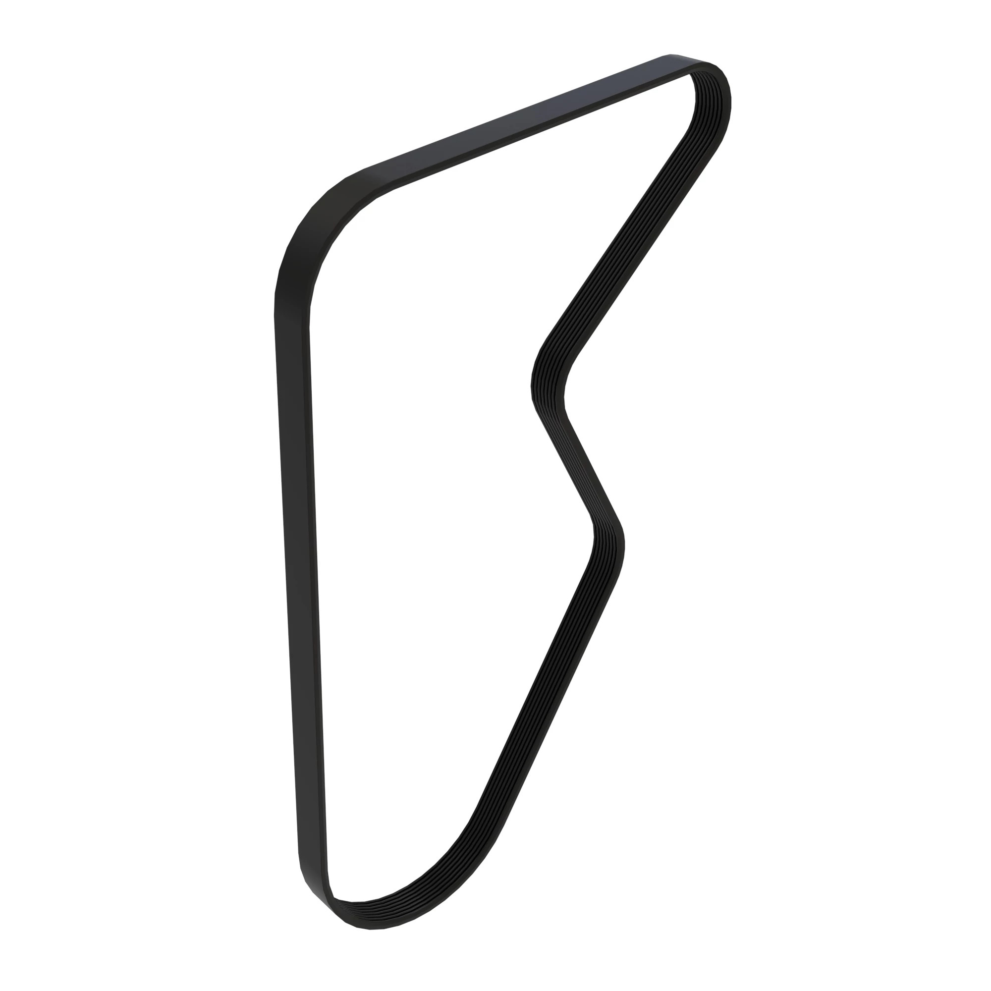 John Deere 8PK Section Engine Auxiliary Drive V-Belt, Effective Length 1605 mm (63.2 inch) - R123451