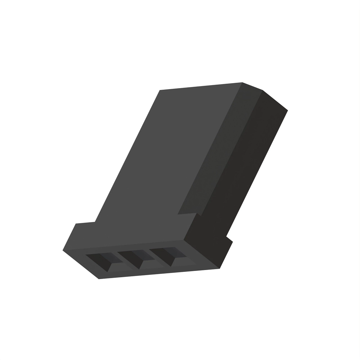 Conn Tyco Faston 3W F Ntrl Plstc