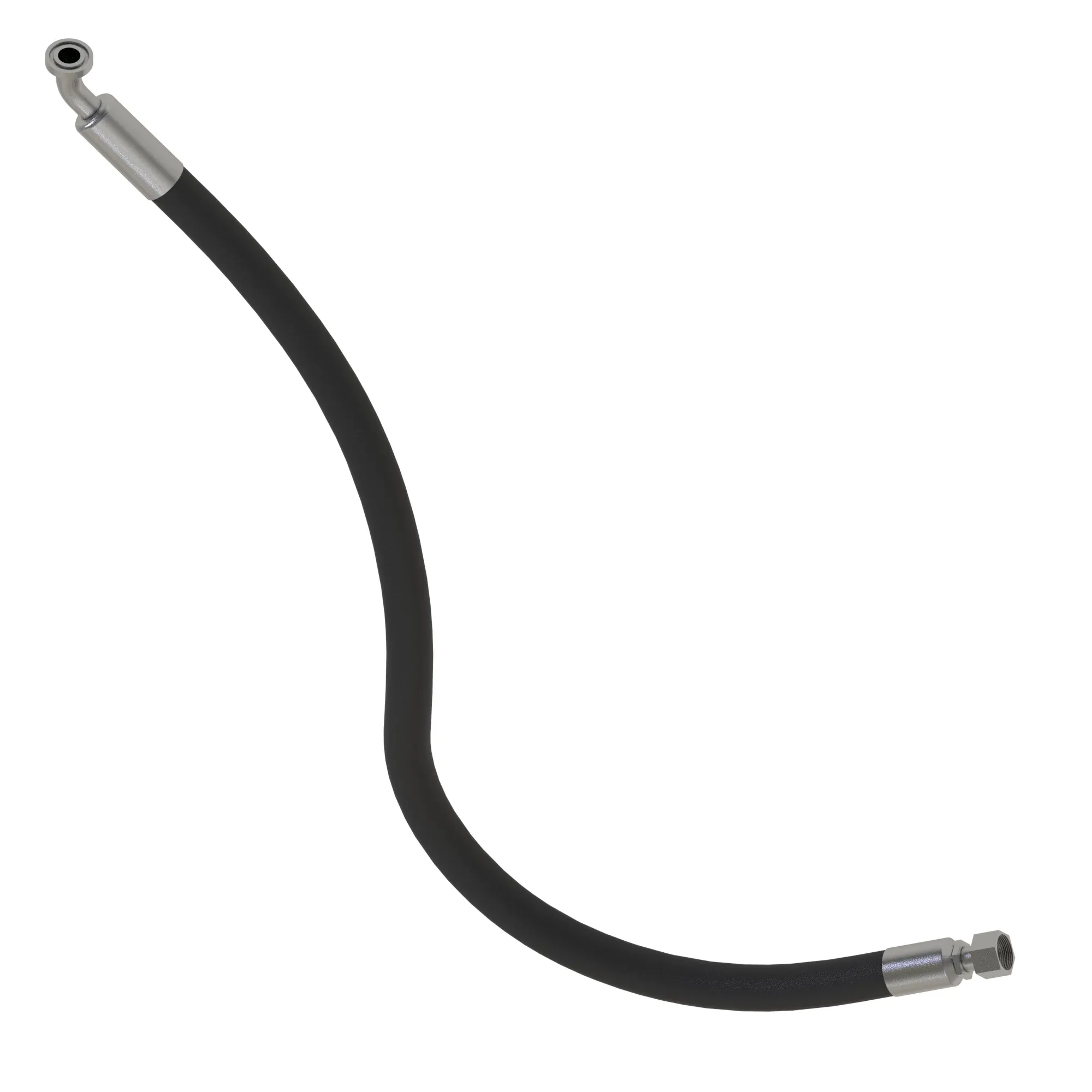 John Deere Swing Drive Hydraulic Hose - AT550986
