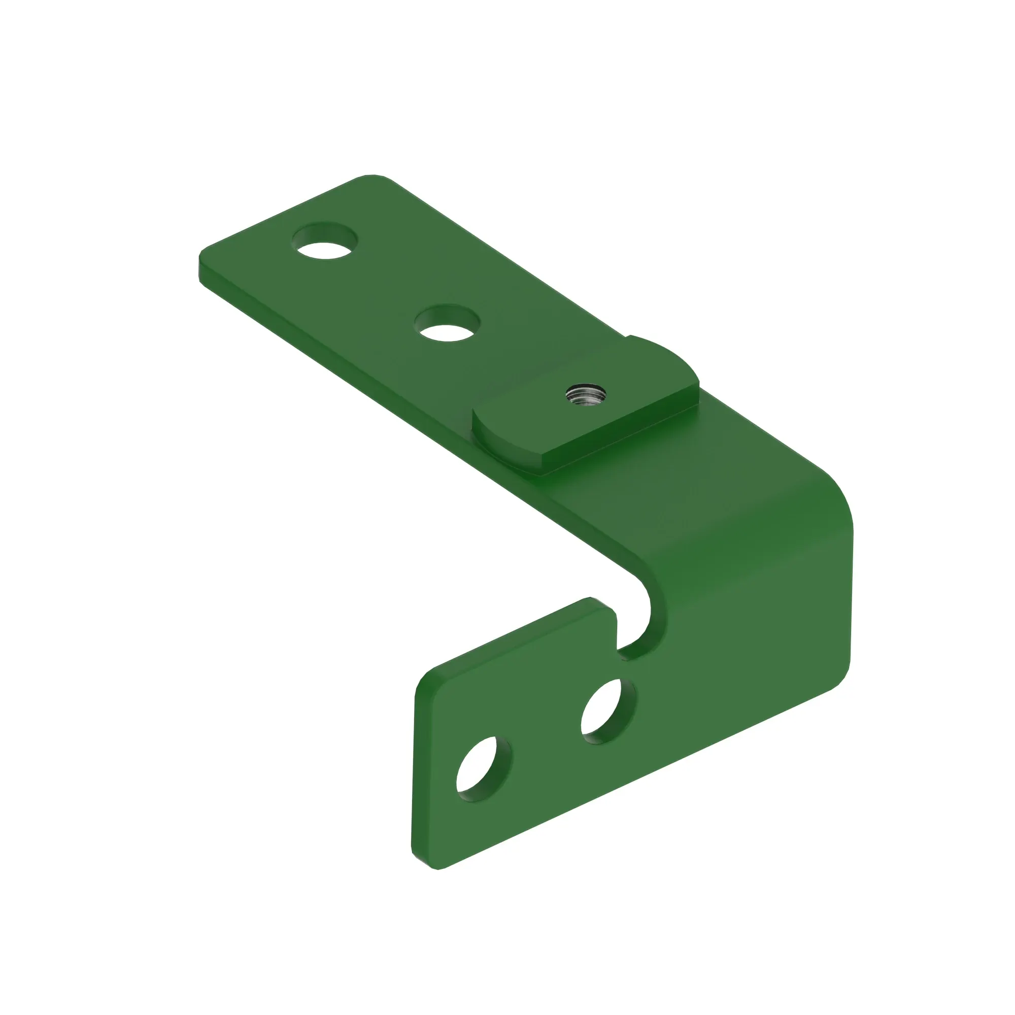 BRACKET, HOLDER, HYD LINES, SPOUT L