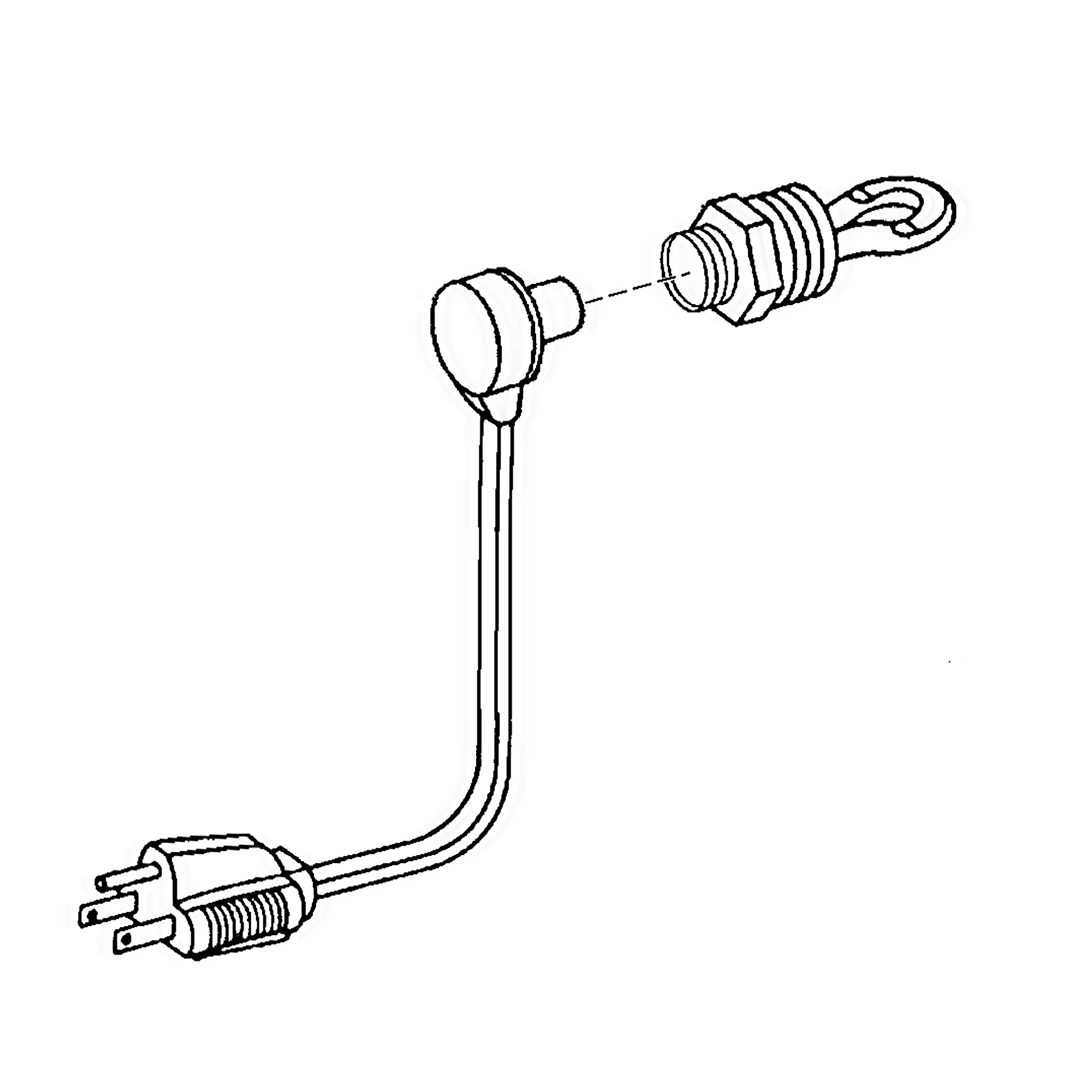 John Deere Coolant Heater Element, 400W- 115V - AT358708