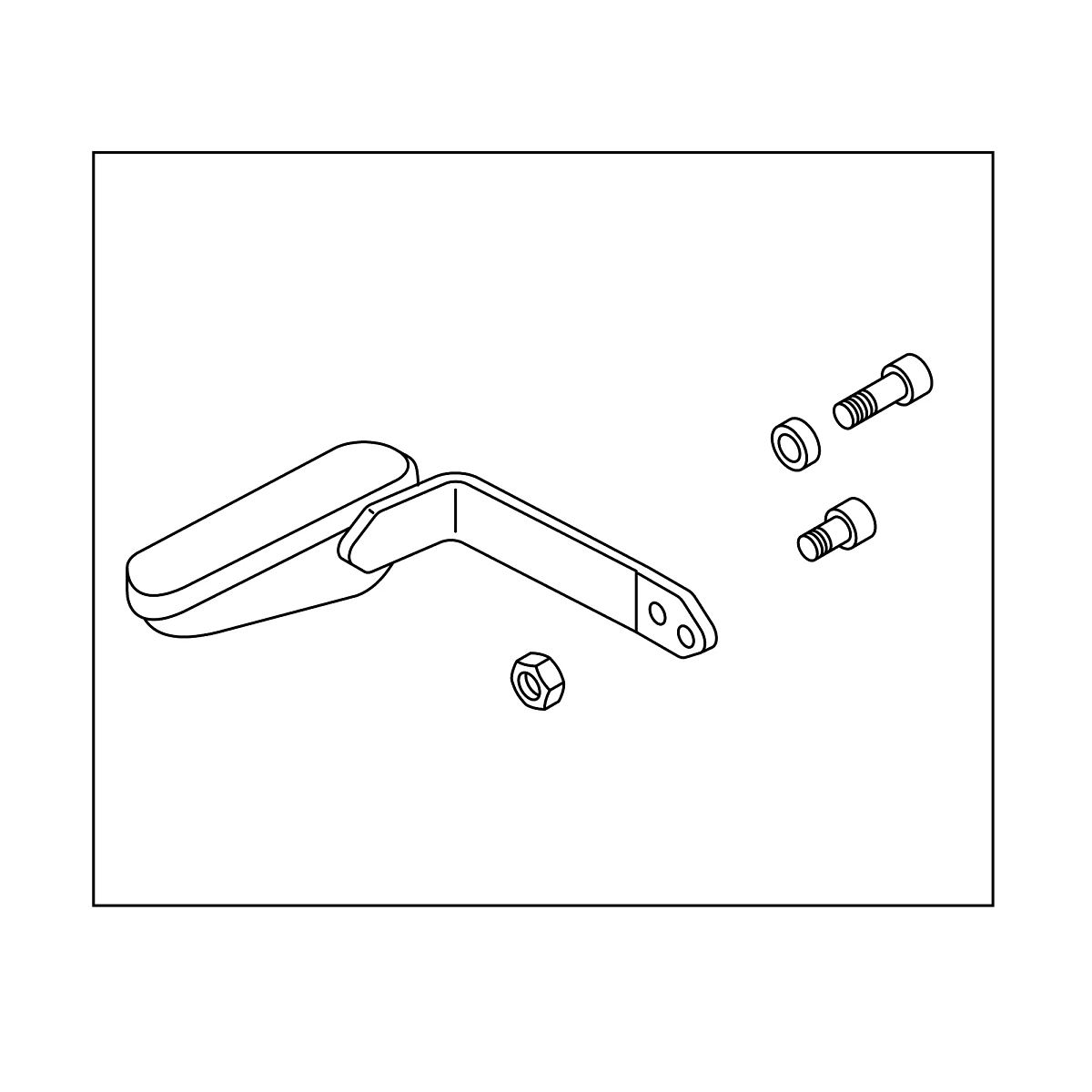 Armrest Assy., RH