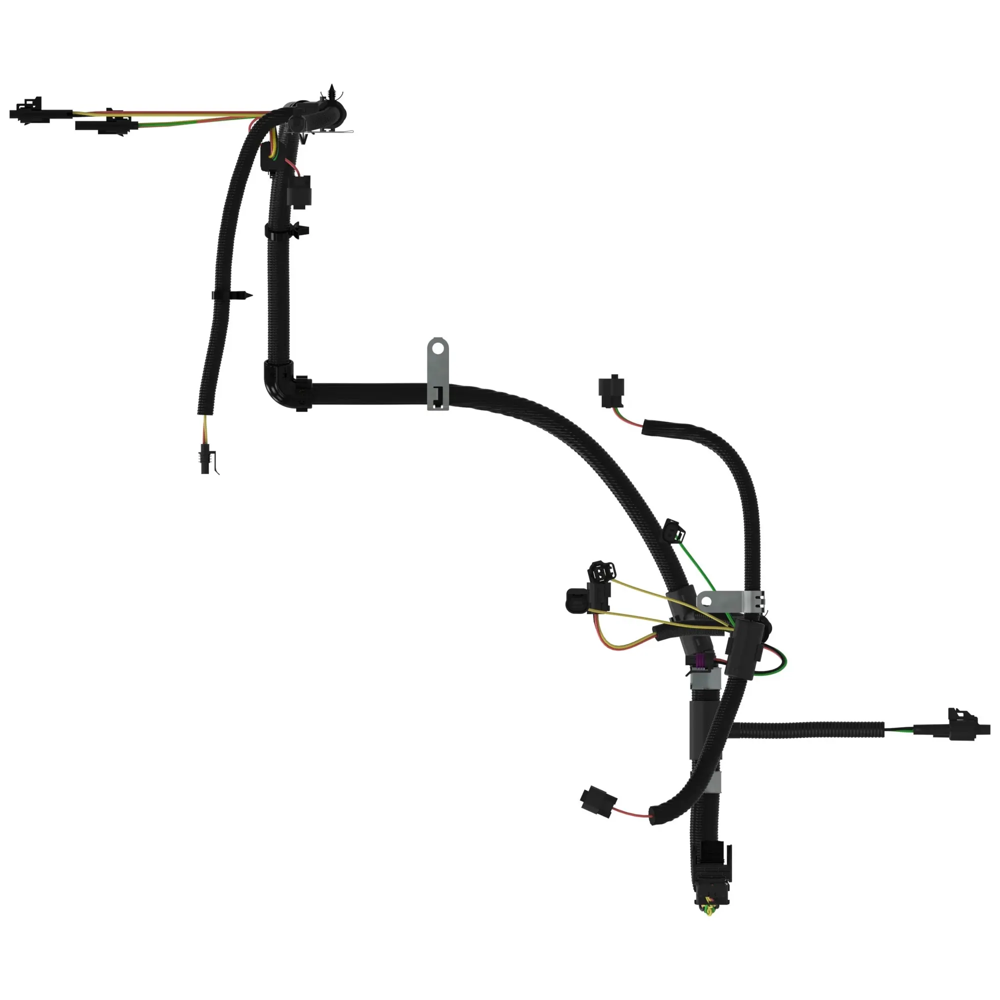 John Deere Left Chassis Wiring Harness - AT487955