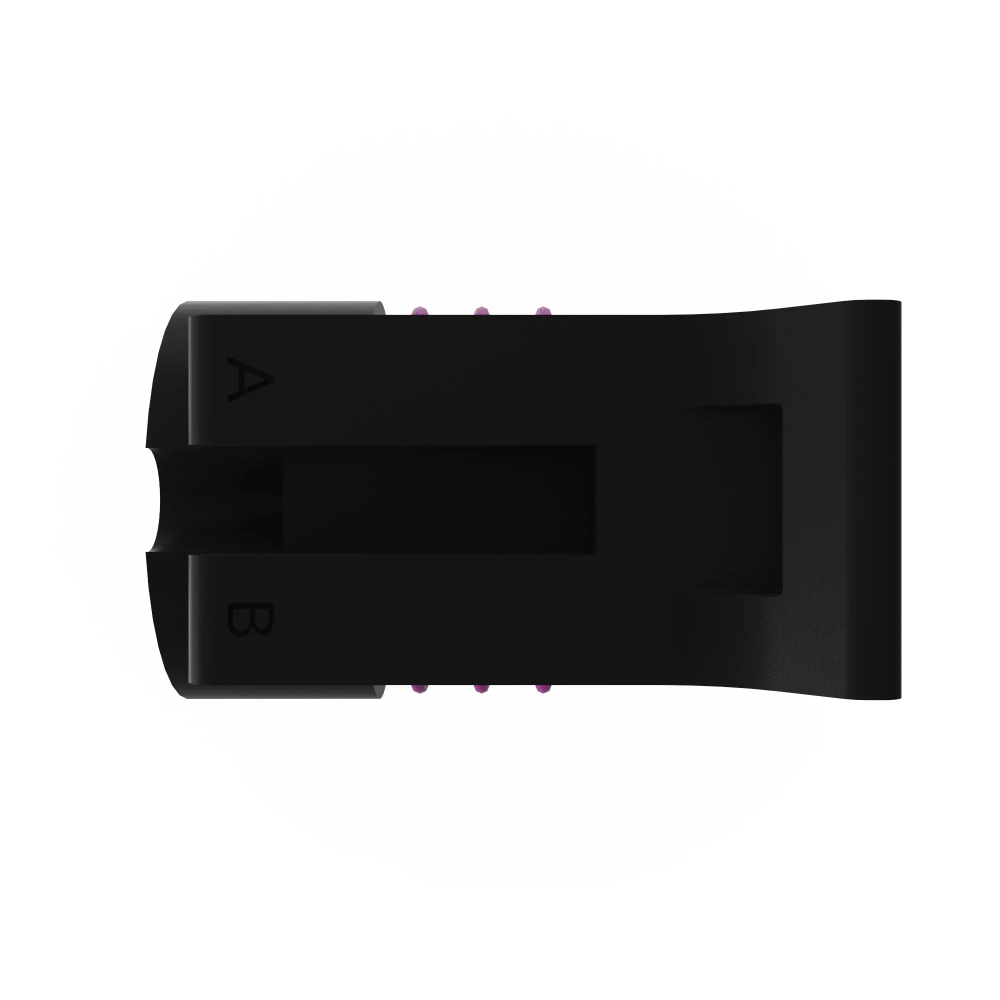 CONN DELPHI MP150 3W FS BLK NYLON