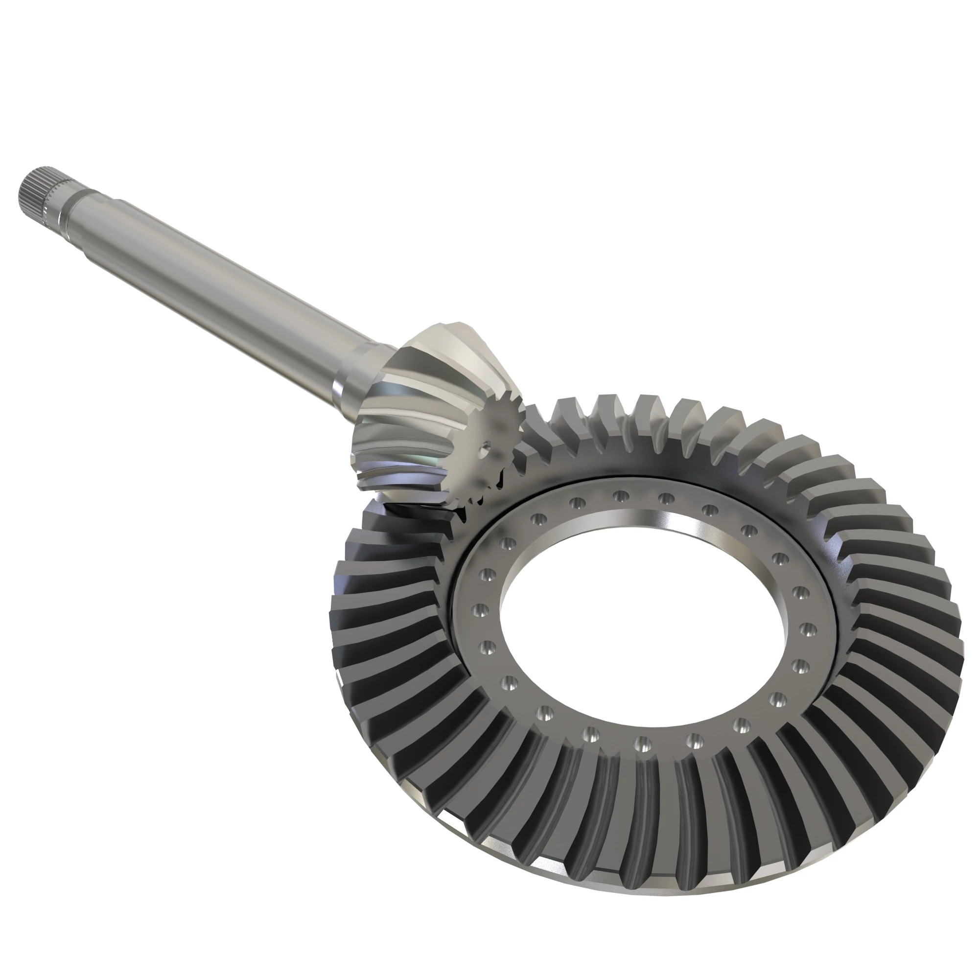 ⚙️ YZ120644: Piñón y Engranaje Cónico en espiral Diferencial, rel