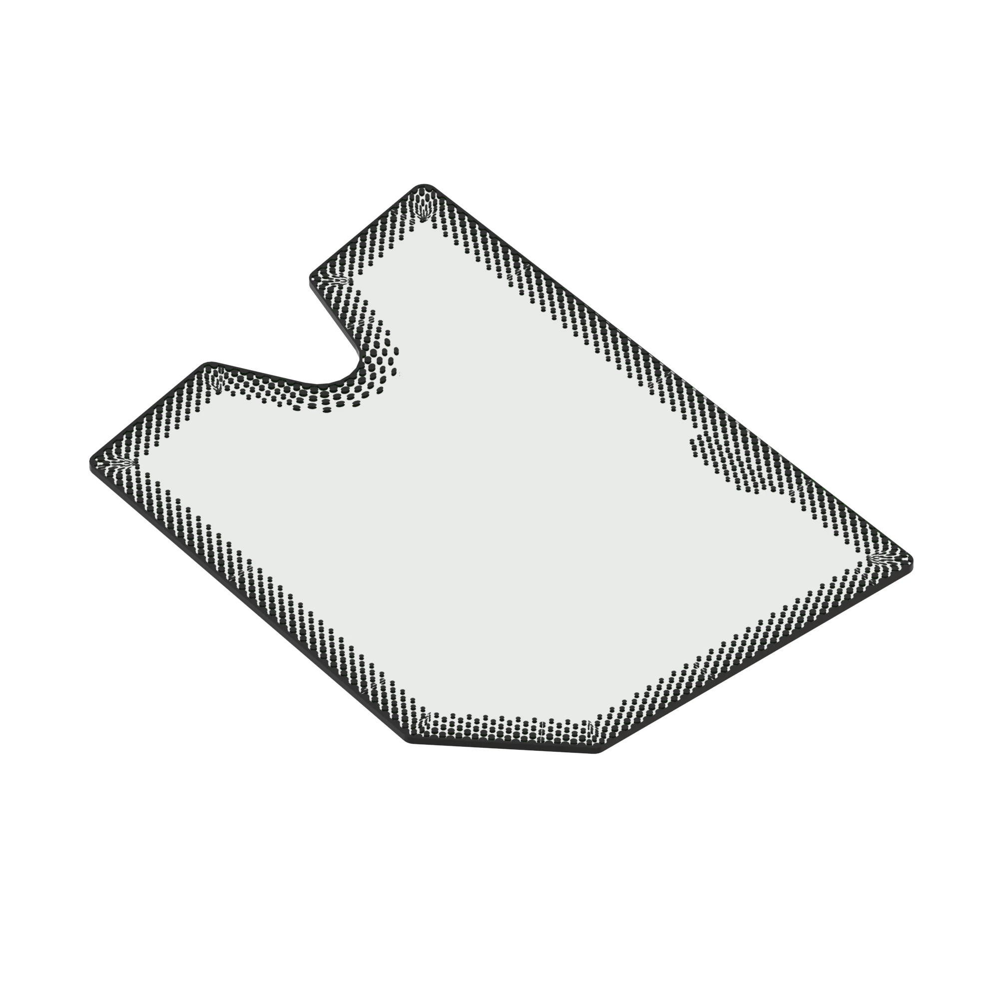 John Deere Lower Door Window - T424093