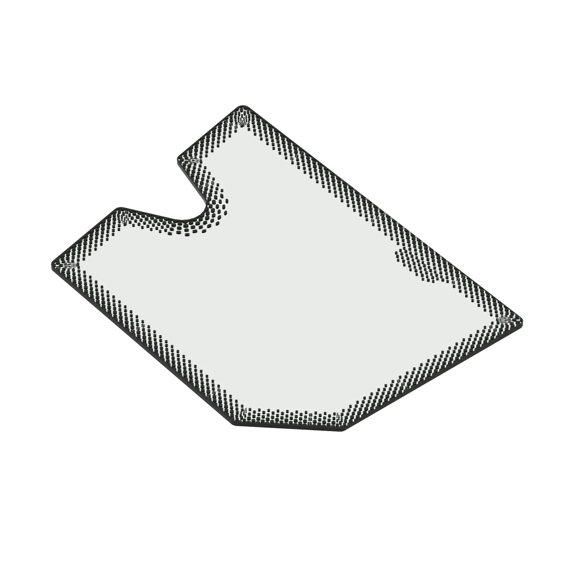 John Deere Lower Door Window - T424093