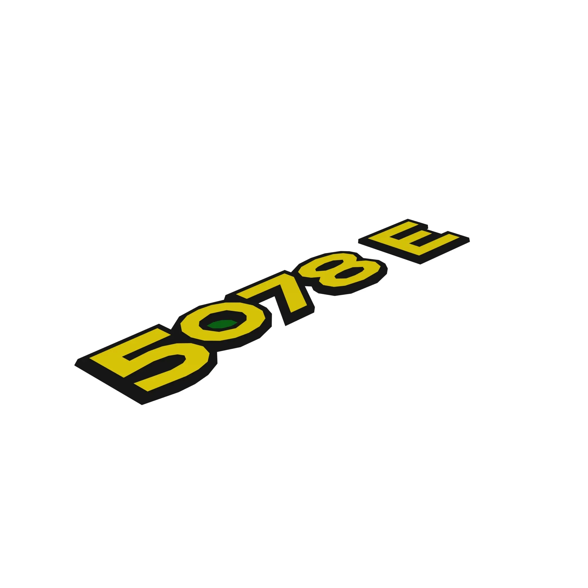 John Deere Model 5078E Label, Right Side - SU22302