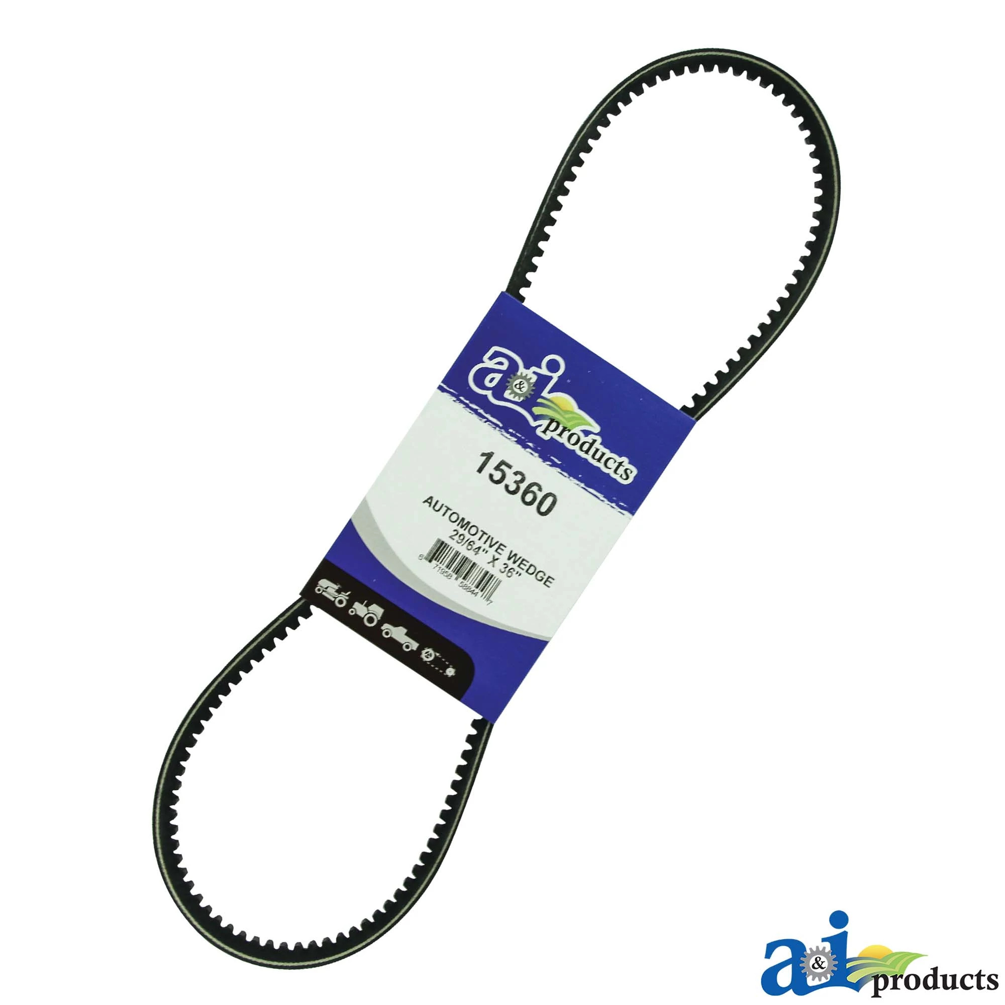 A&I Products Water Pump Drive V-Belt, Effective Length 914.4 mm (36 inch) - A-15360