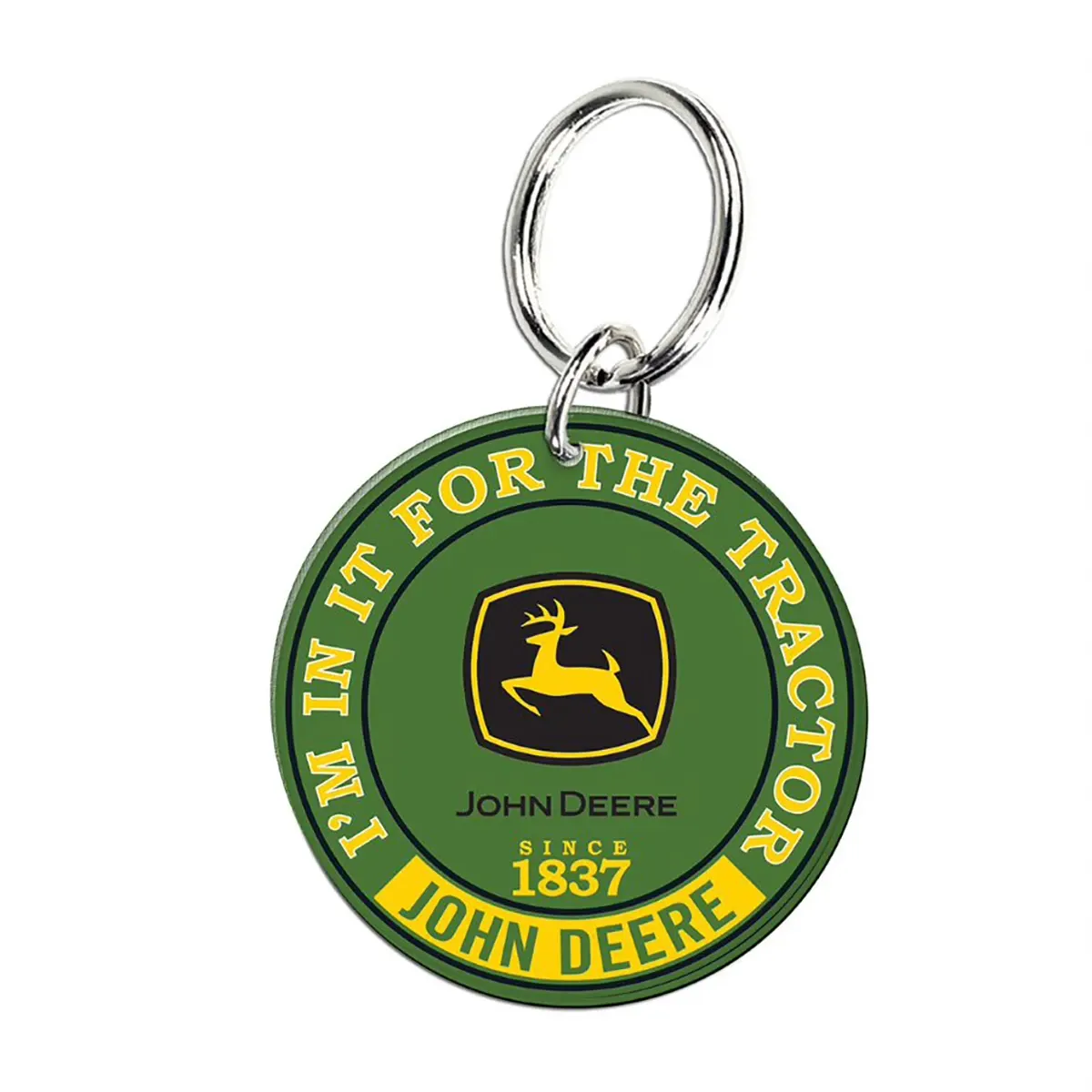 "I'm in it for the Tractor Keychain"
