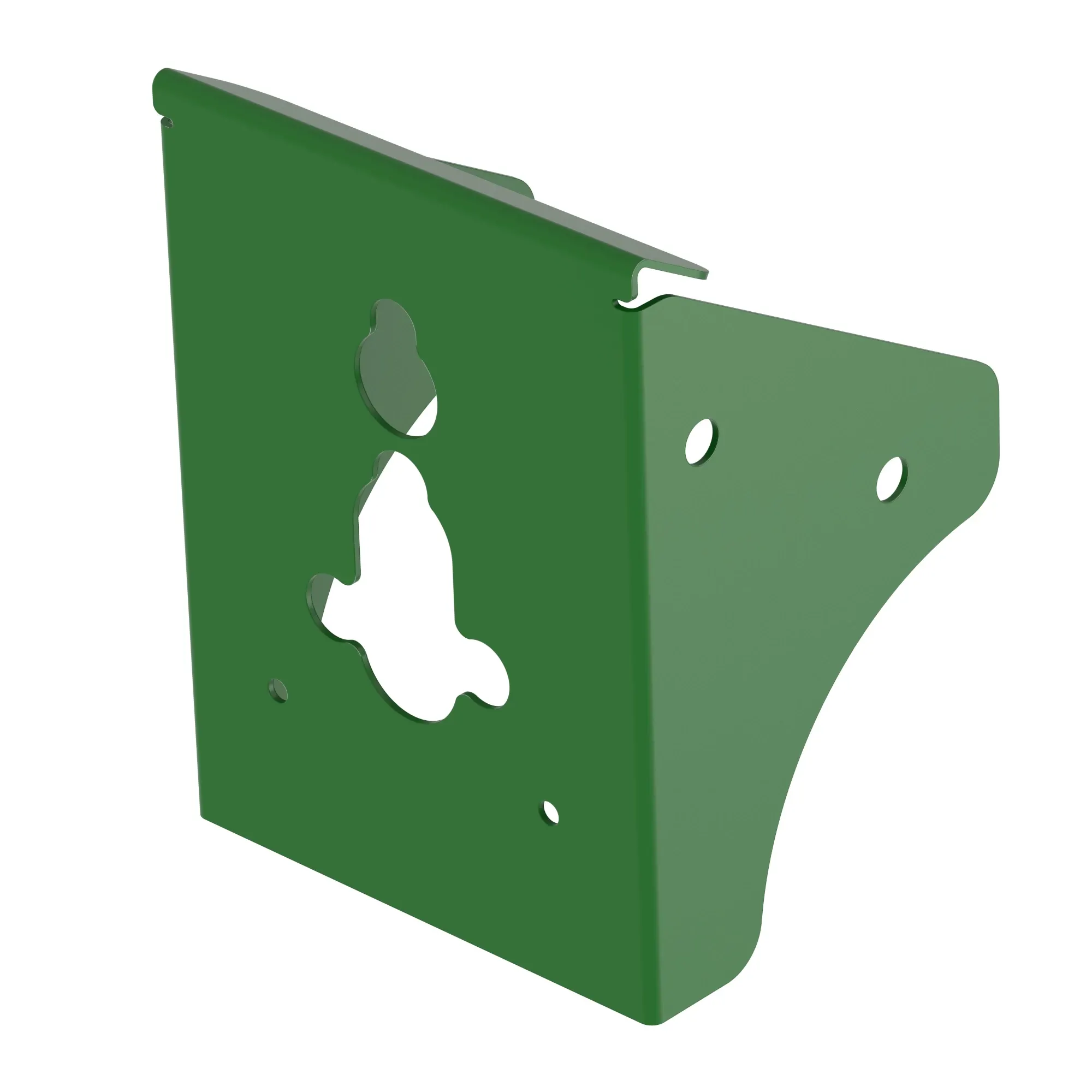 BRACKET, BEACON LIGHT MOUNT AND COV