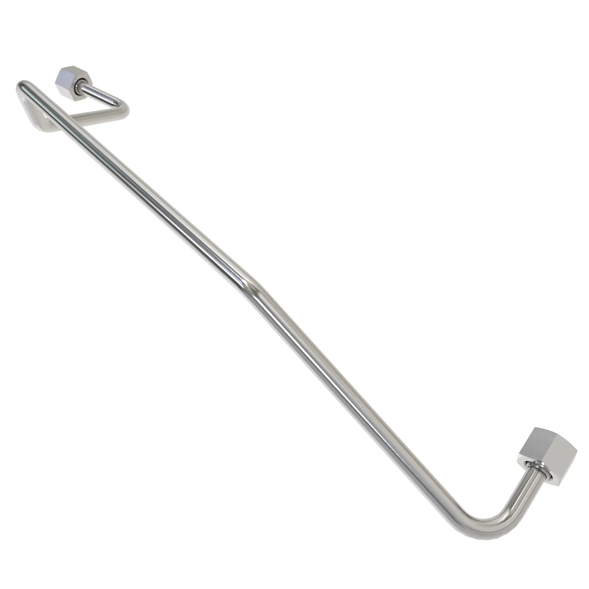 John Deere Front PTO Lube Supply Oil Line - RE556588