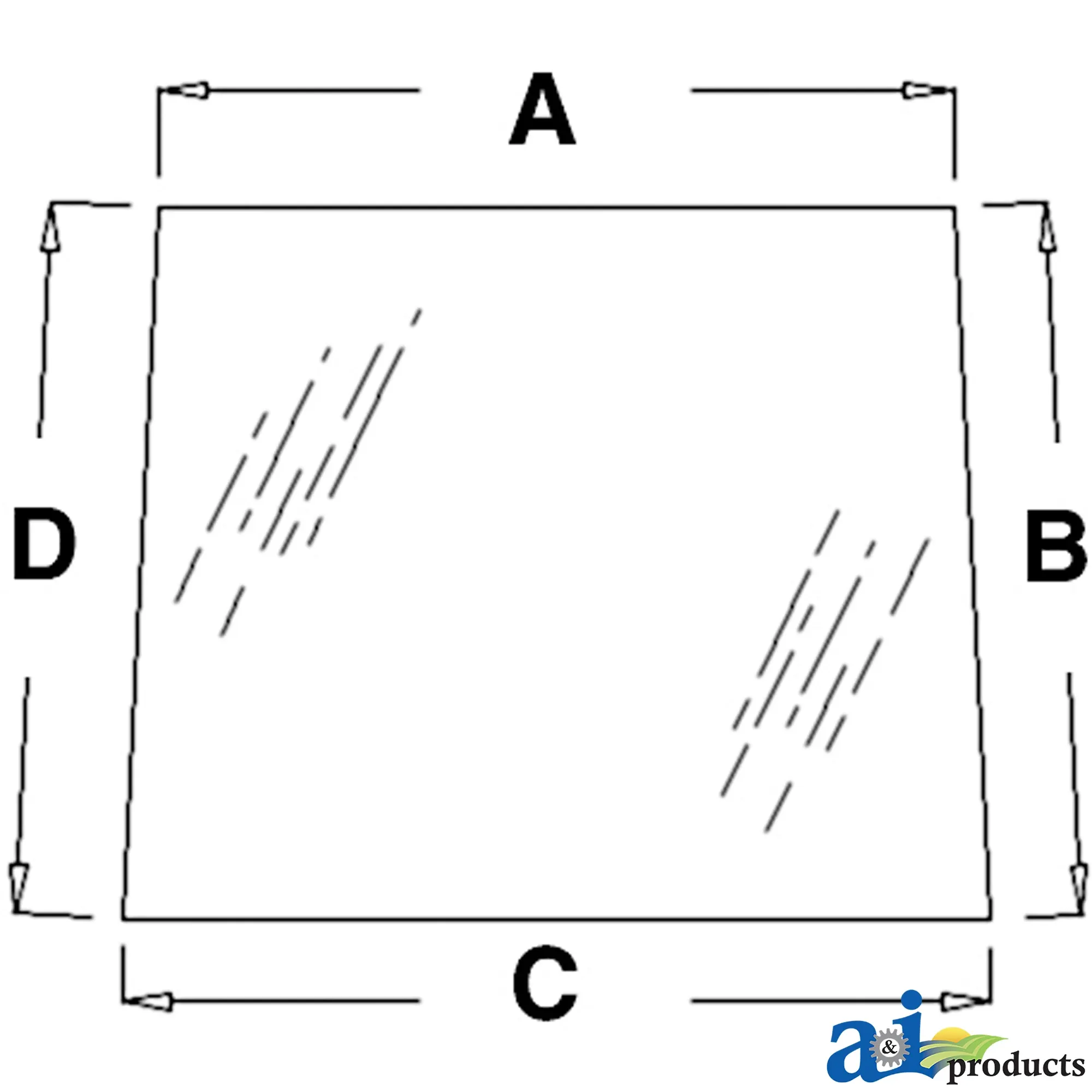 A&I Products Windowpane - A-L58951