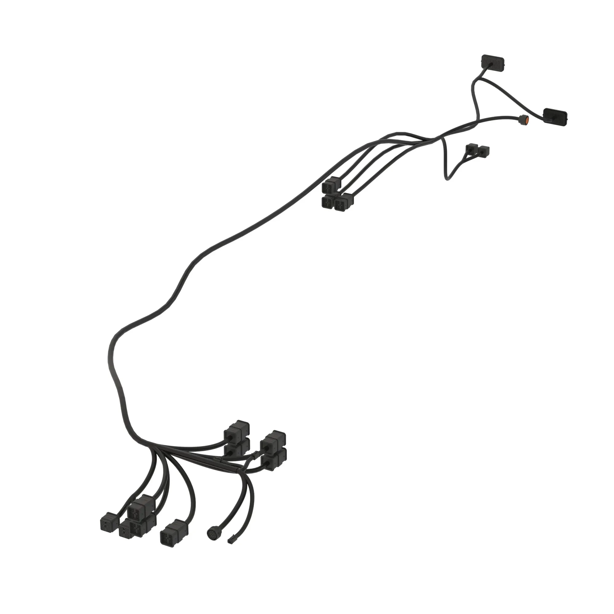 John Deere Distribution Y-Cable Wiring Harness, Left Side - AKK15511