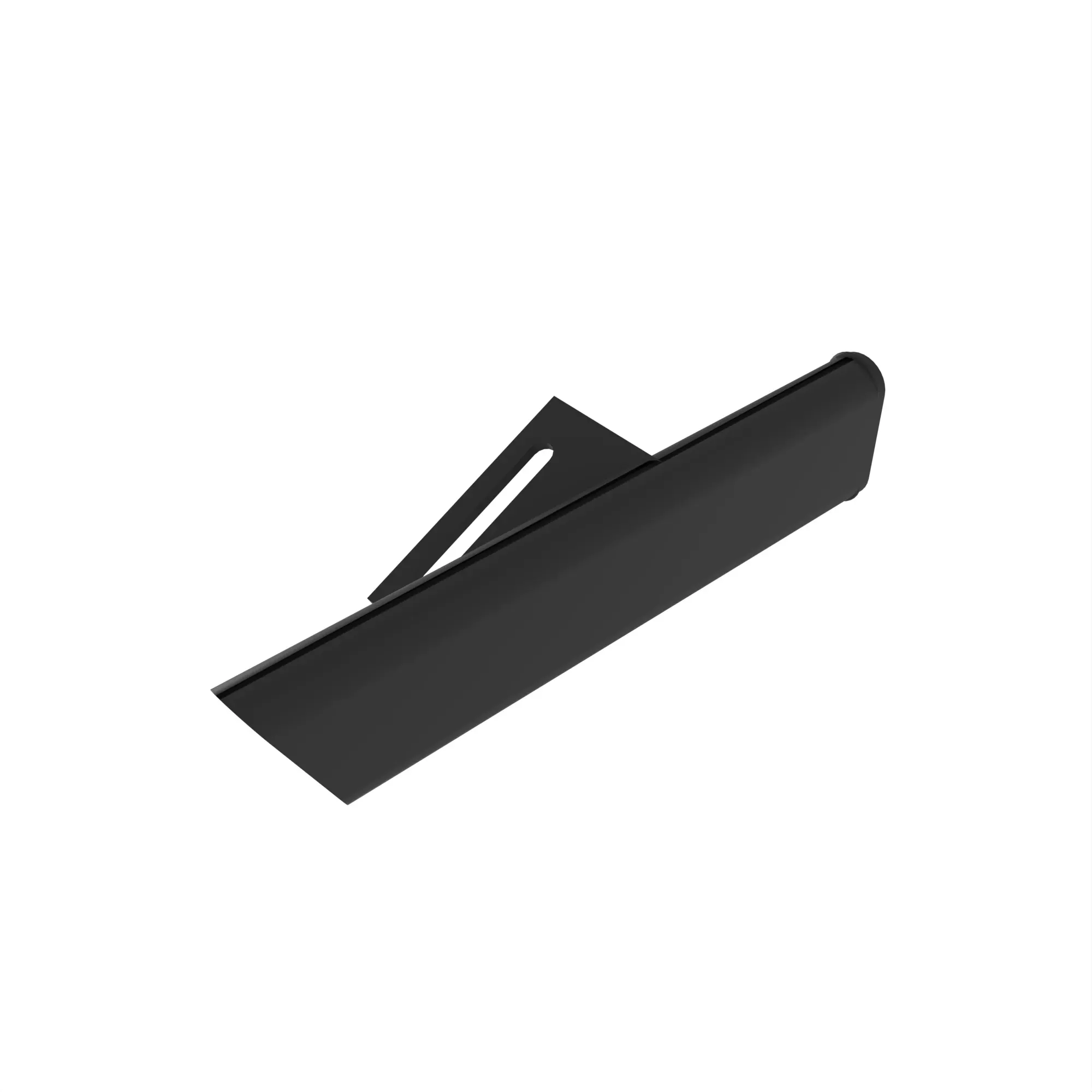 A54596: Single Disk Fertilizer Opener Frame Spout, Left Side