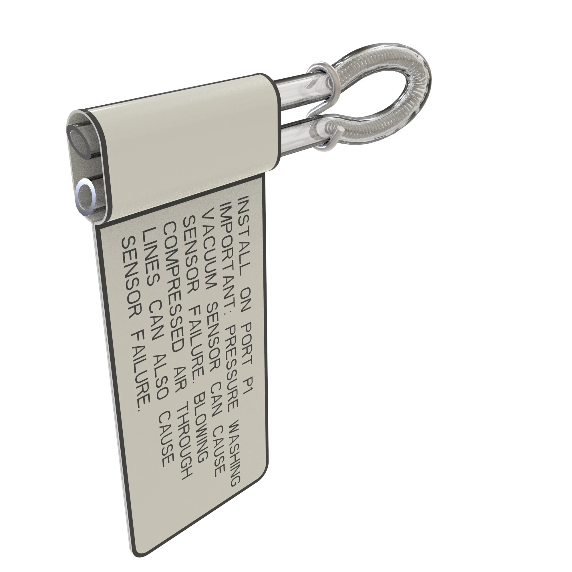 TUBE ASSEMBLY WITH A U SHAPED TUBE AND S CLIP