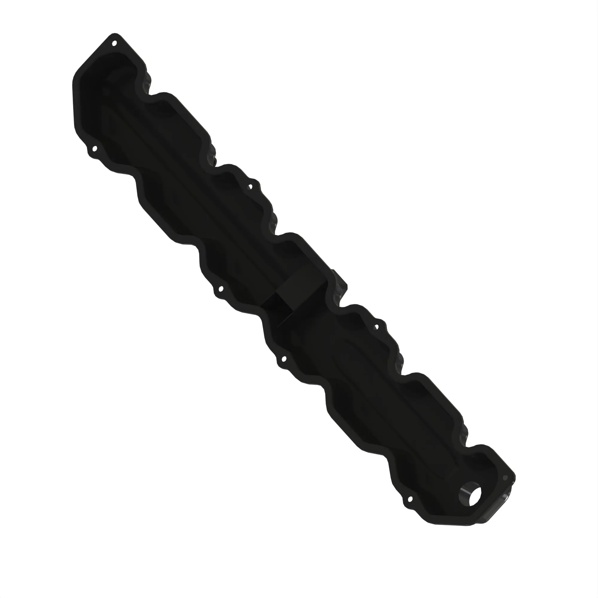 COVER, ROCKER ARM W/ELBOW & BAFFLE