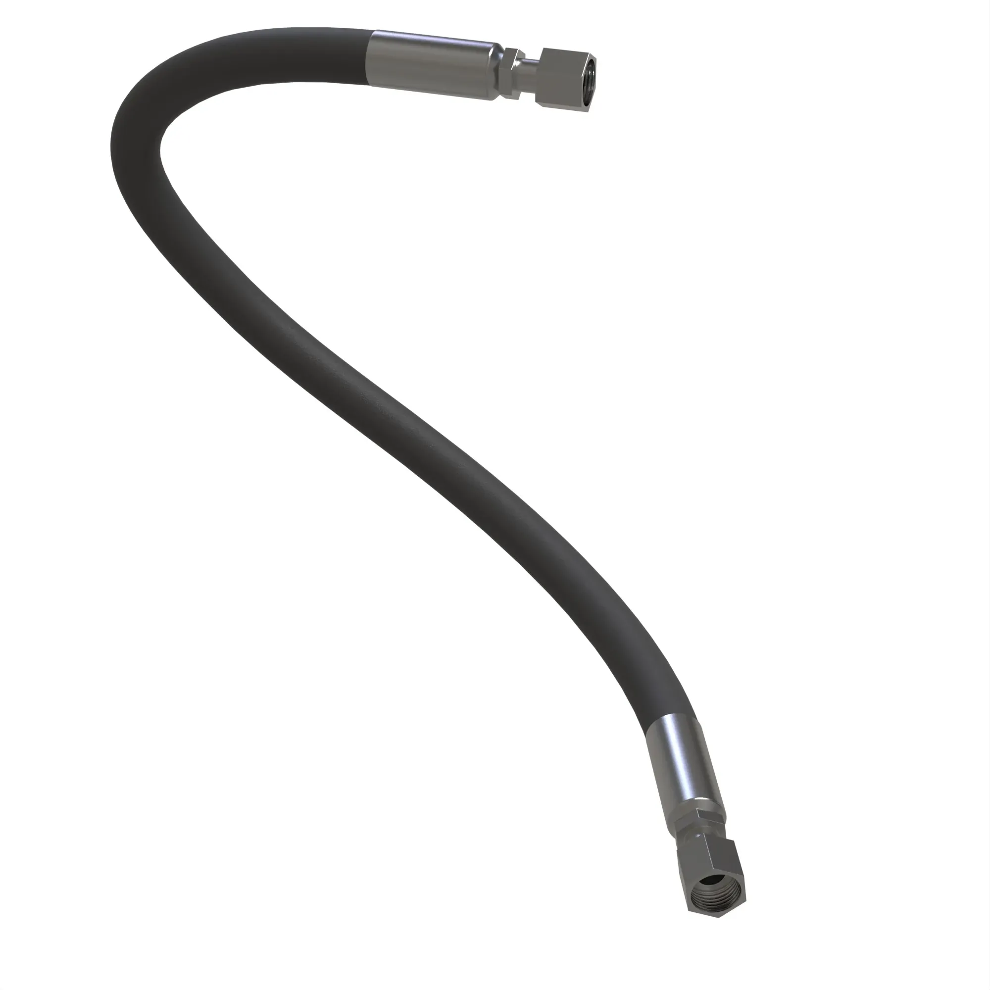 John Deere Oil Cooler Hydraulic Hose - AZ58178