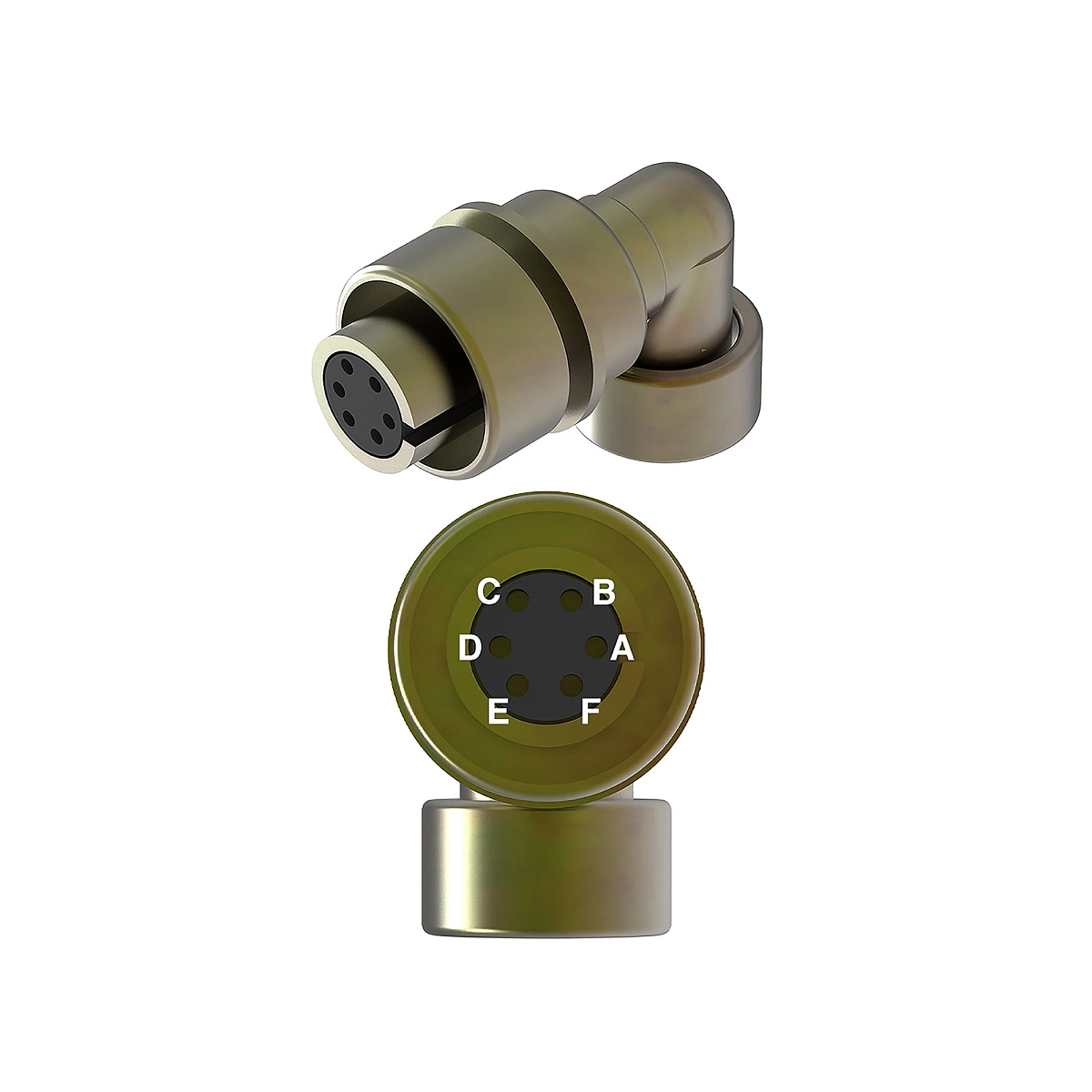 Cannon 6WAY Connector