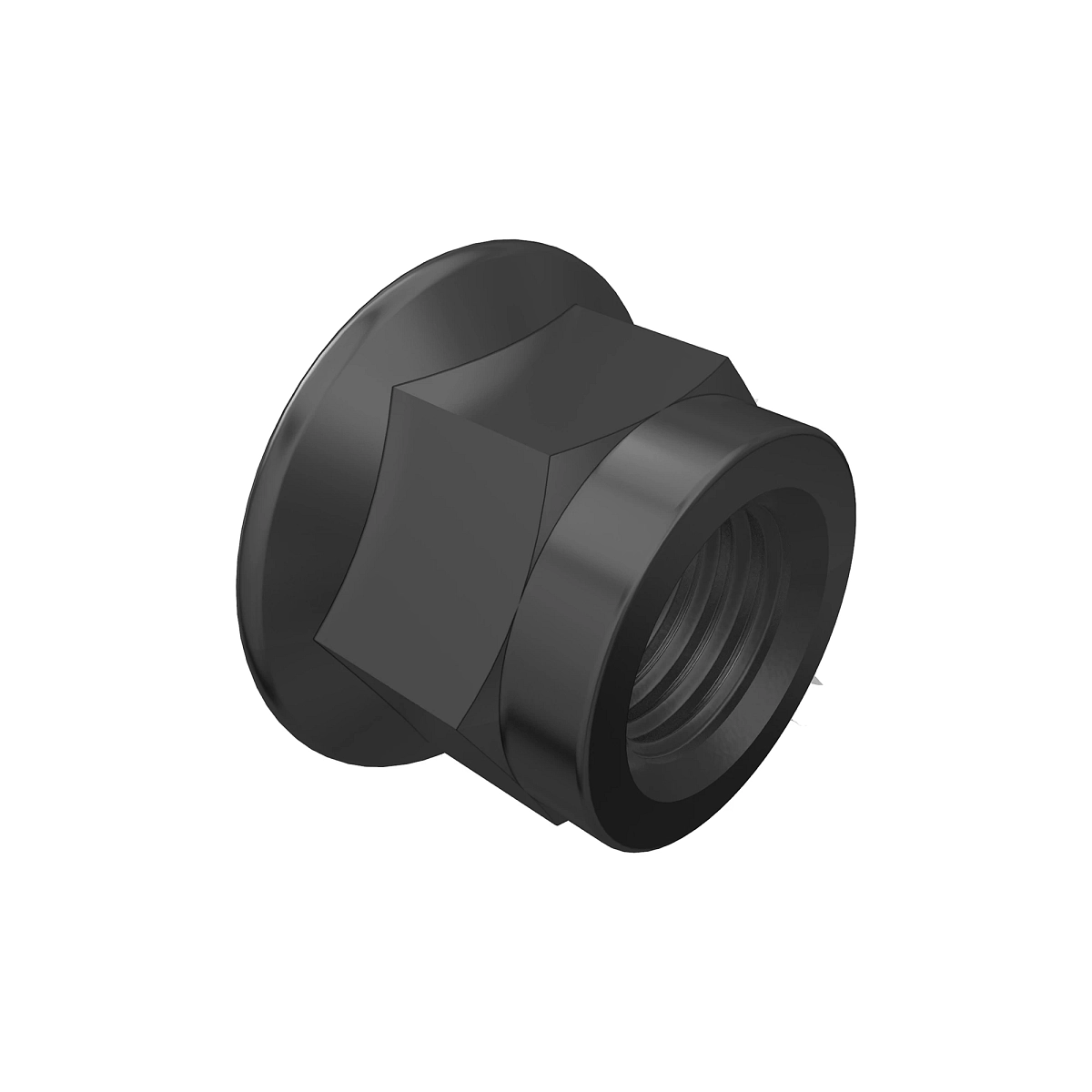 Nut, Metric, Hex Fl, Self Locking