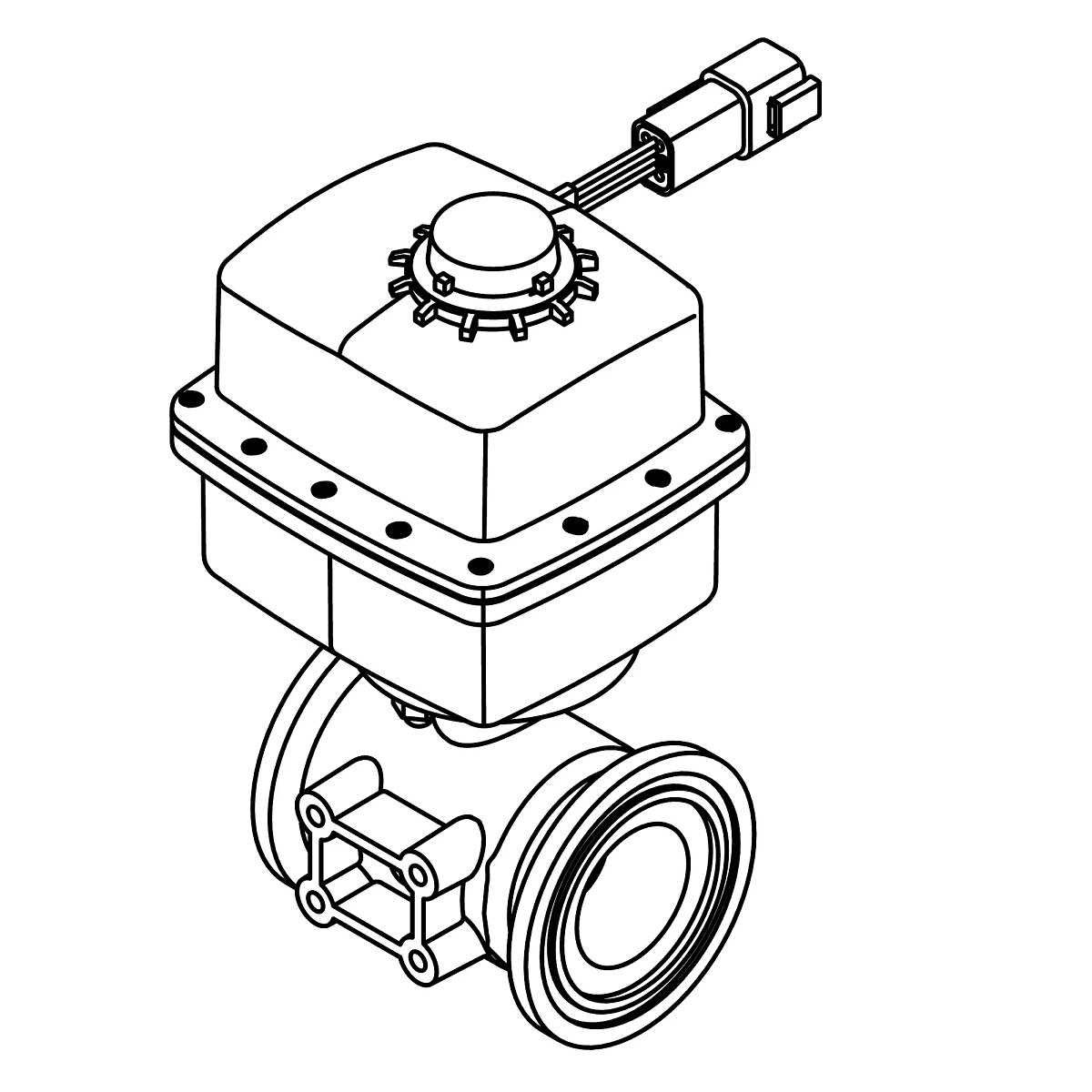 John Deere Hagie Boom Inner and Outer Solution Electric Valve - 5HG696260