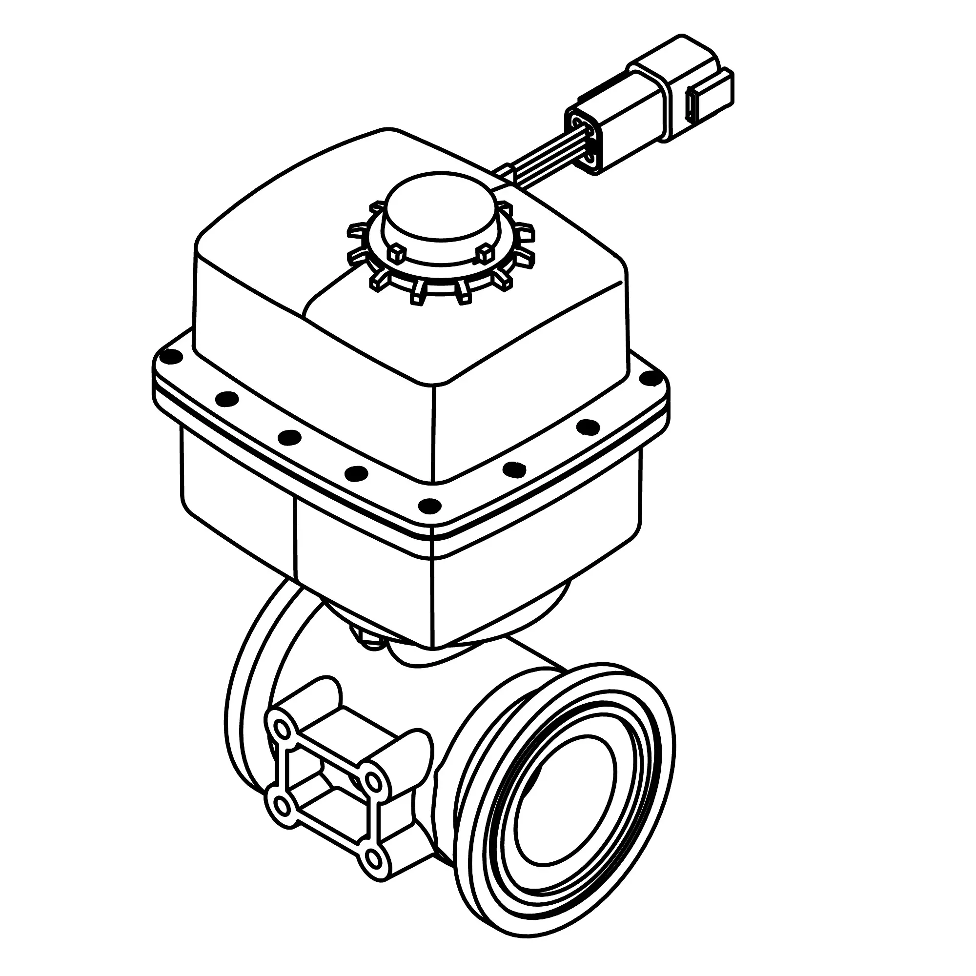 John Deere Hagie Boom Inner and Outer Solution Electric Valve - 5HG696260