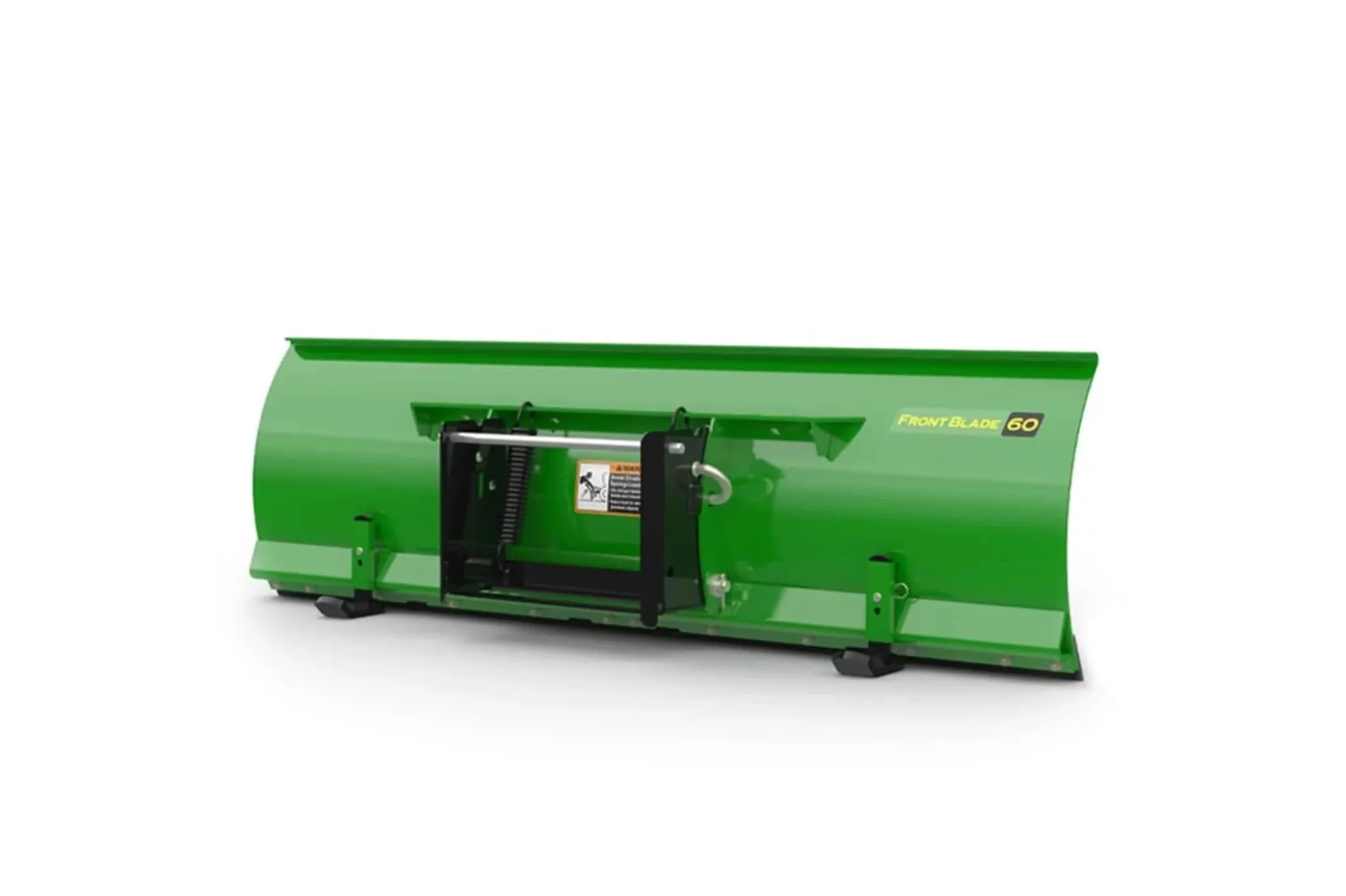 Green 60-in. Quick-Hitch Front Blade on a white background
