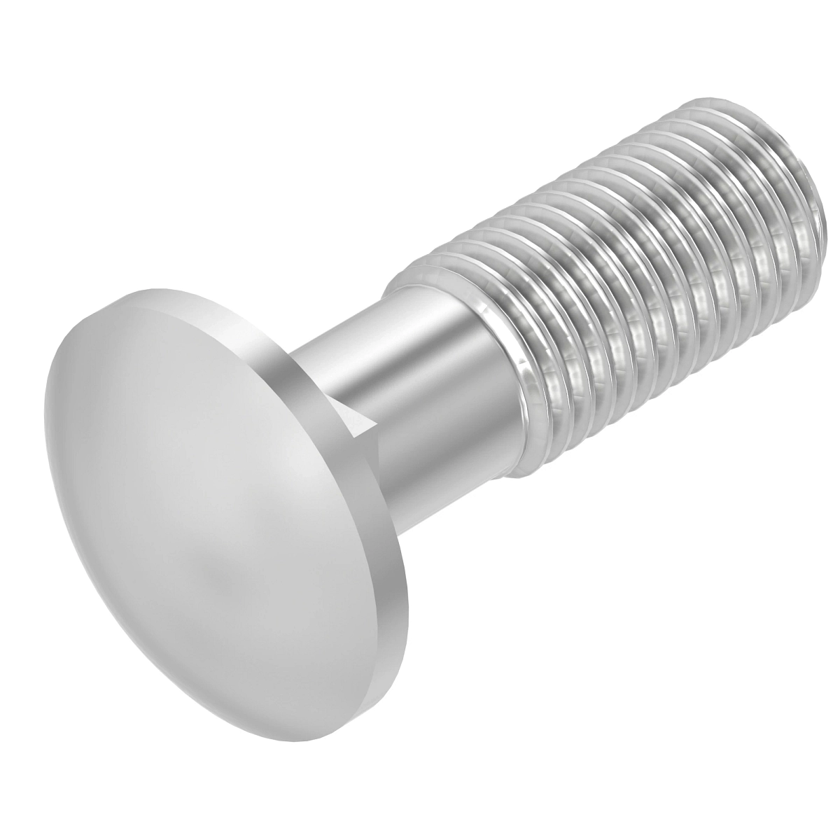 Bolt, Rd HD Sq Short Neck, Metric