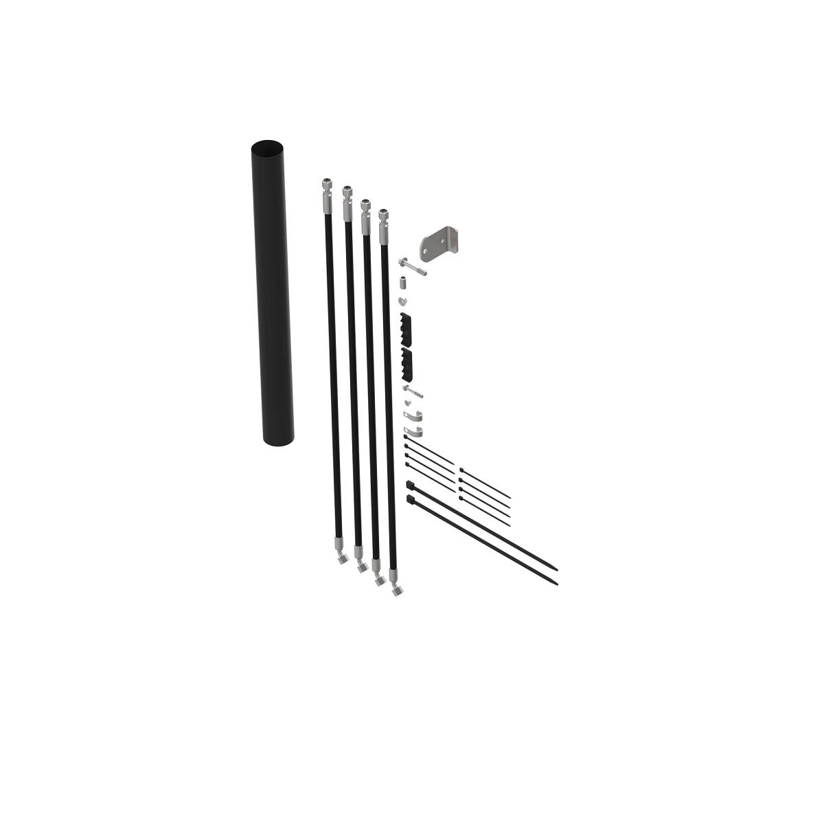 John Deere 2-Function Hoses and Parts - BXX10082