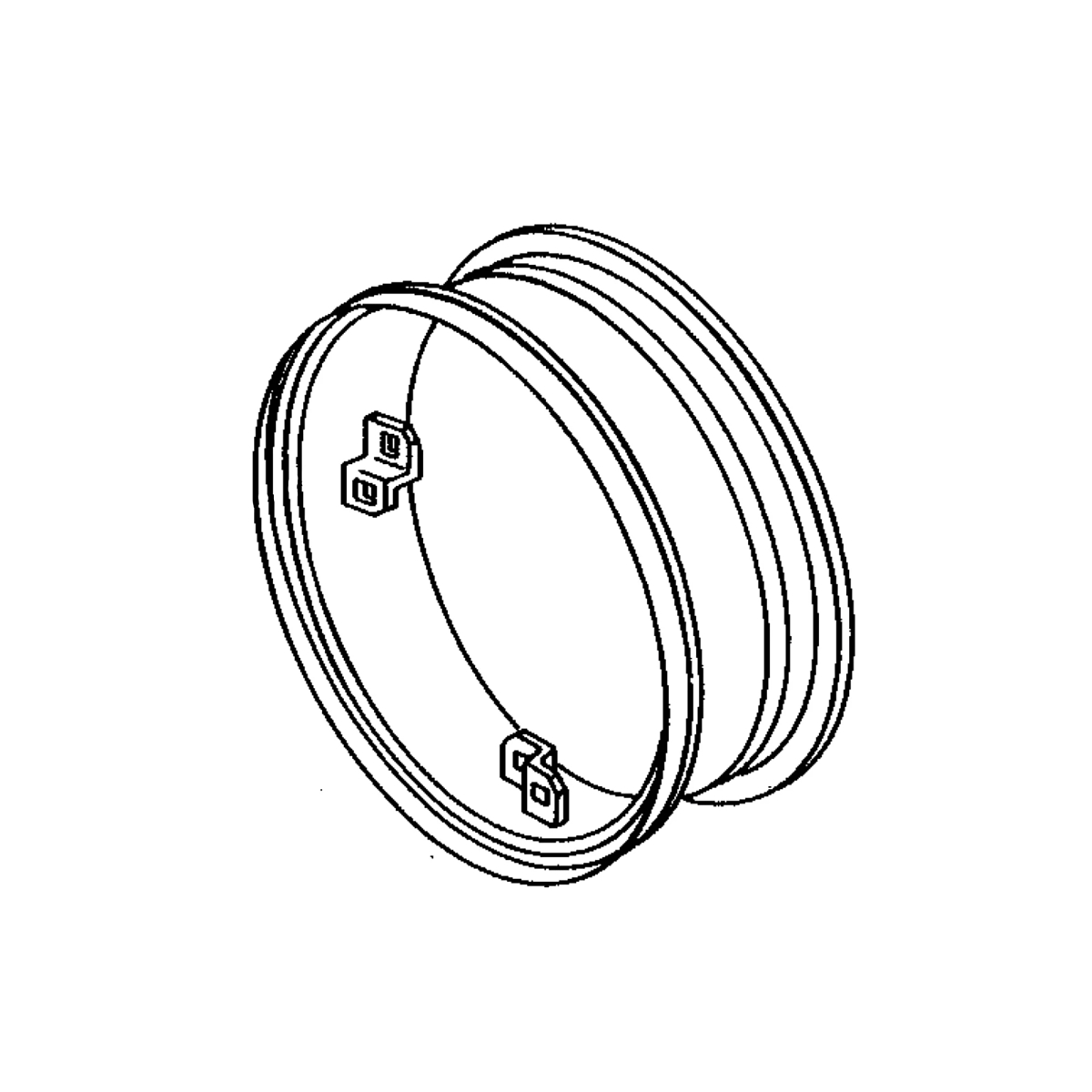 John Deere Rim, 9 X 24 - CH10975