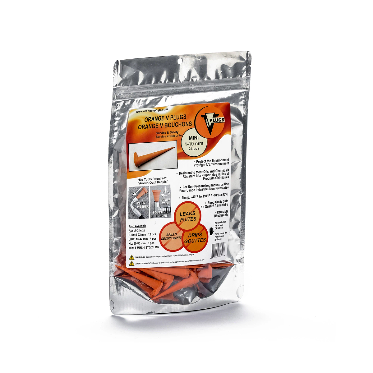 John Deere Mini Drip Plug (1-10 mm) (Package of 24) - SW304-257