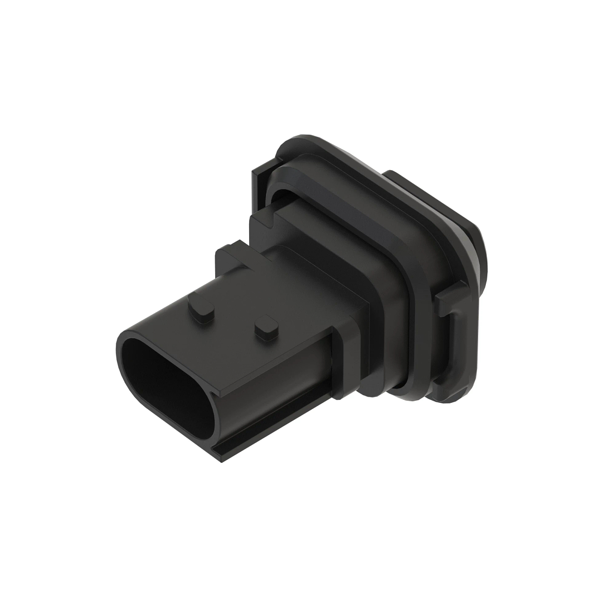 CONN TYCO MCP 2W MS GRY PLSTC