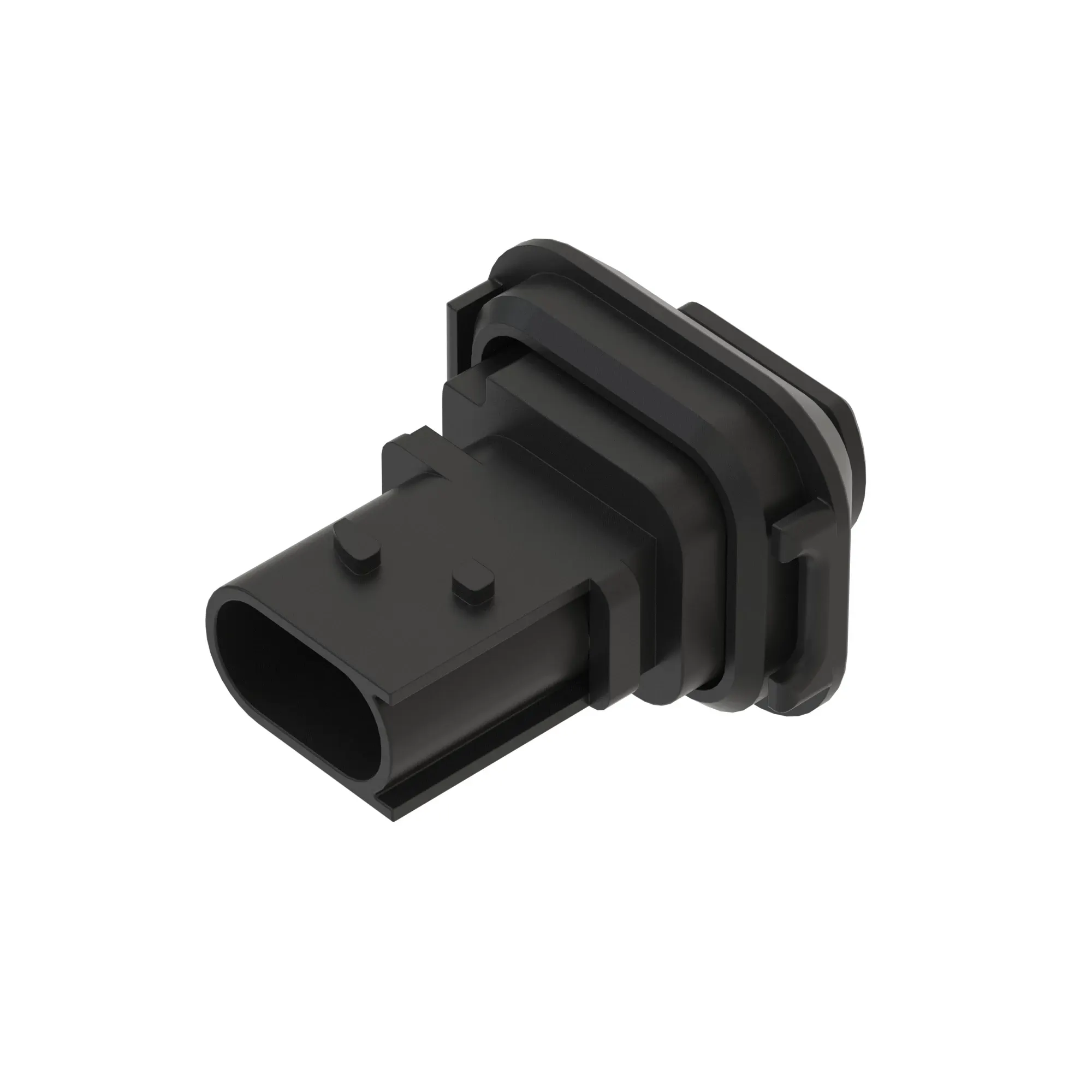 Conn Tyco Mcp 2W Ms Gry Plstc