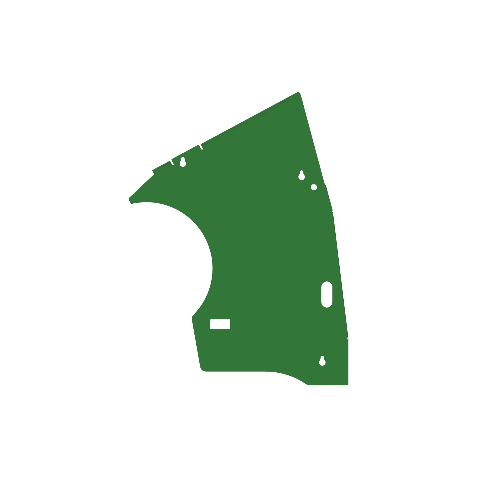 SHIELD, LH UPPER