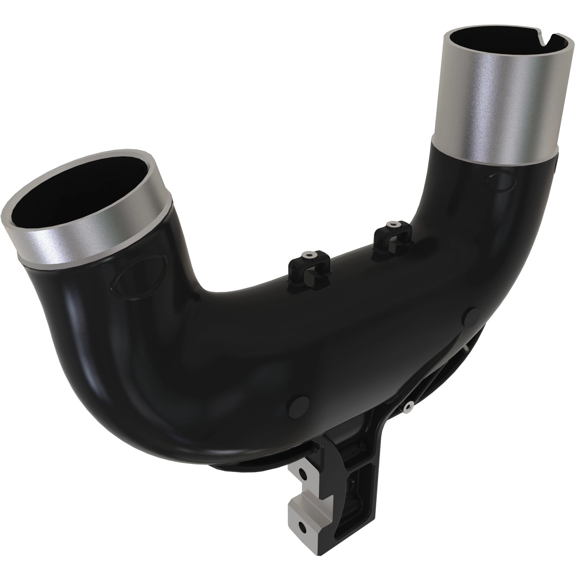 EXHAUST PIPE, U-TUBE W/ BRACKET - 6