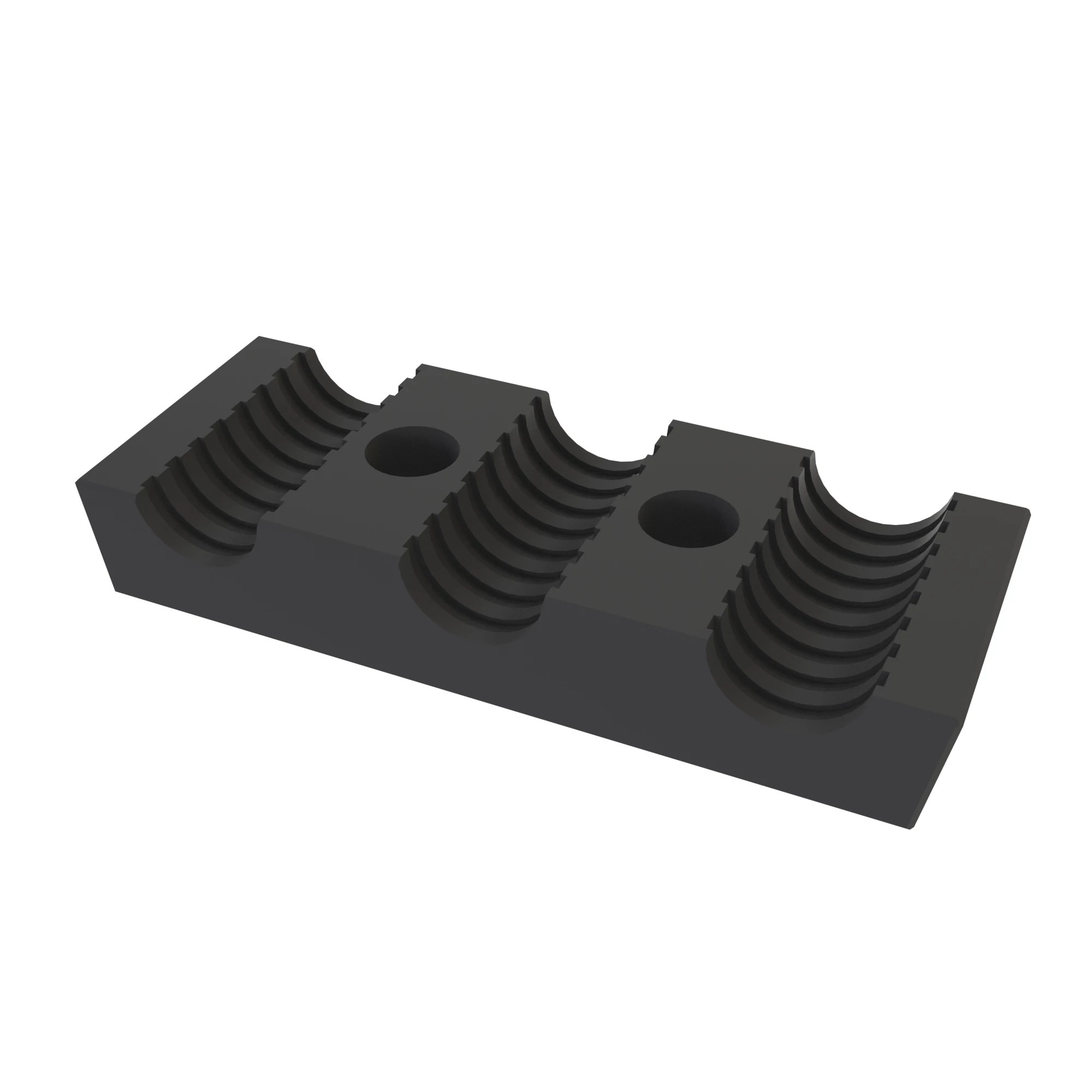 BLOCK CLAMP, 3X -8 TUBES