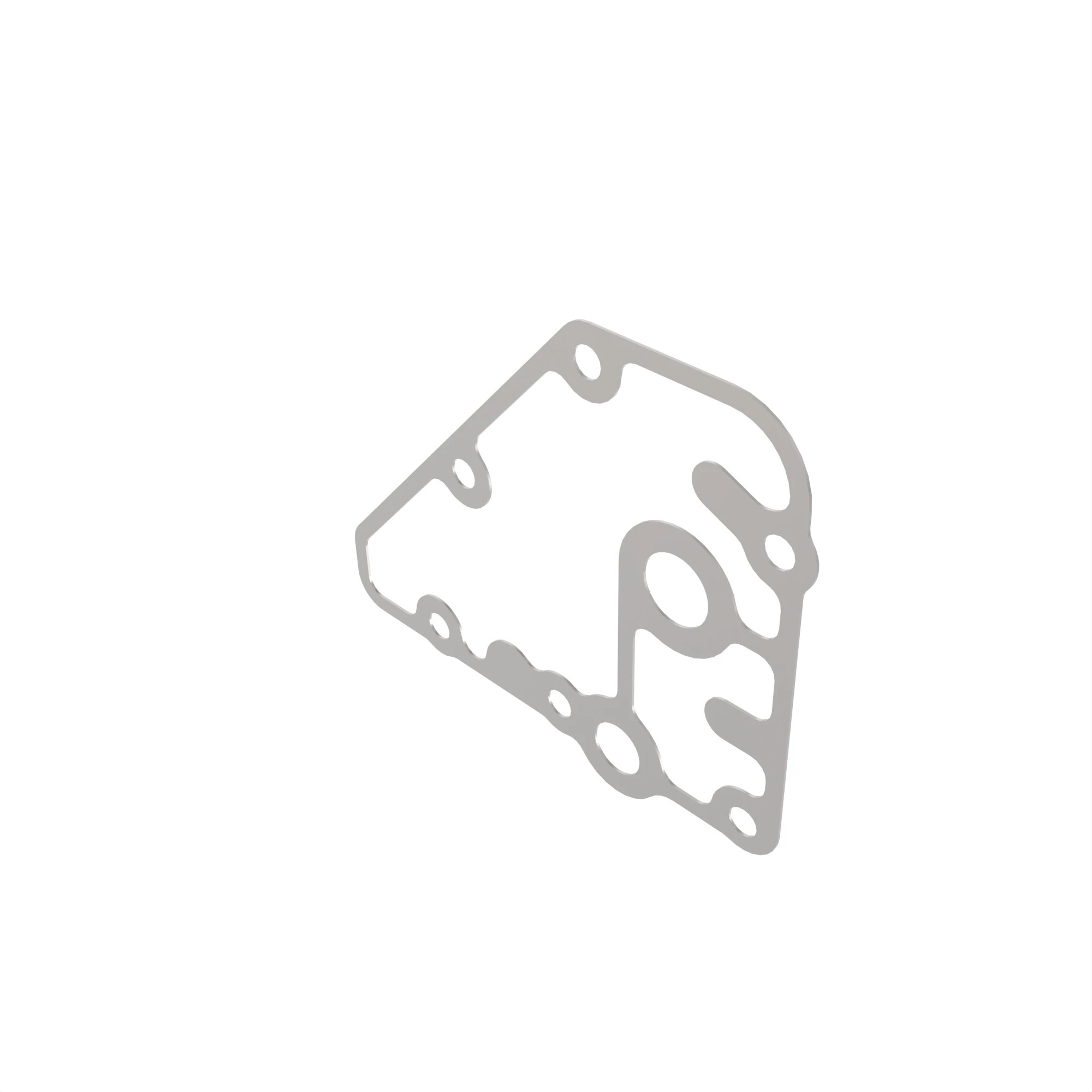 John Deere Engine Oil Filter Head Gasket - R123525