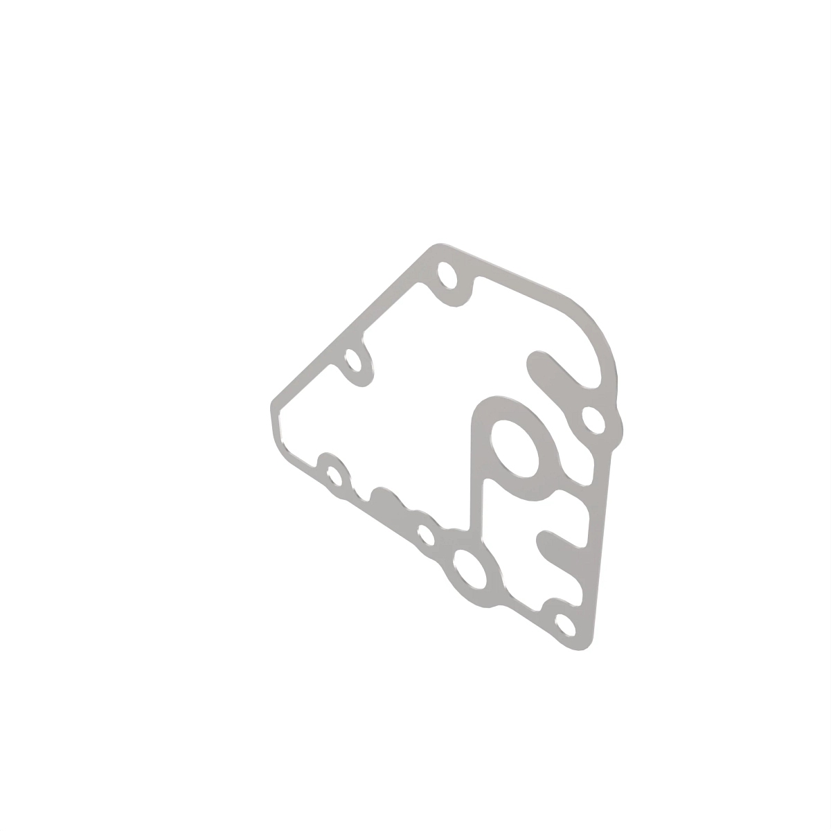 John Deere Engine Oil Filter Head Gasket - R123525