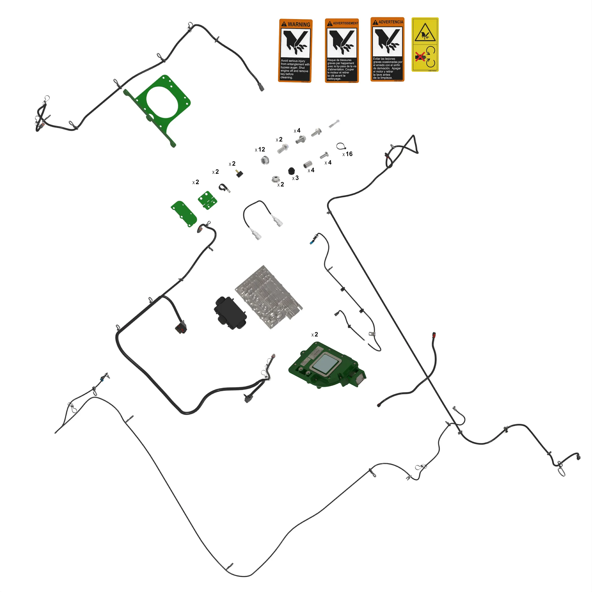 John Deere Combine Advisor™ Ready Attachment - BXE11569