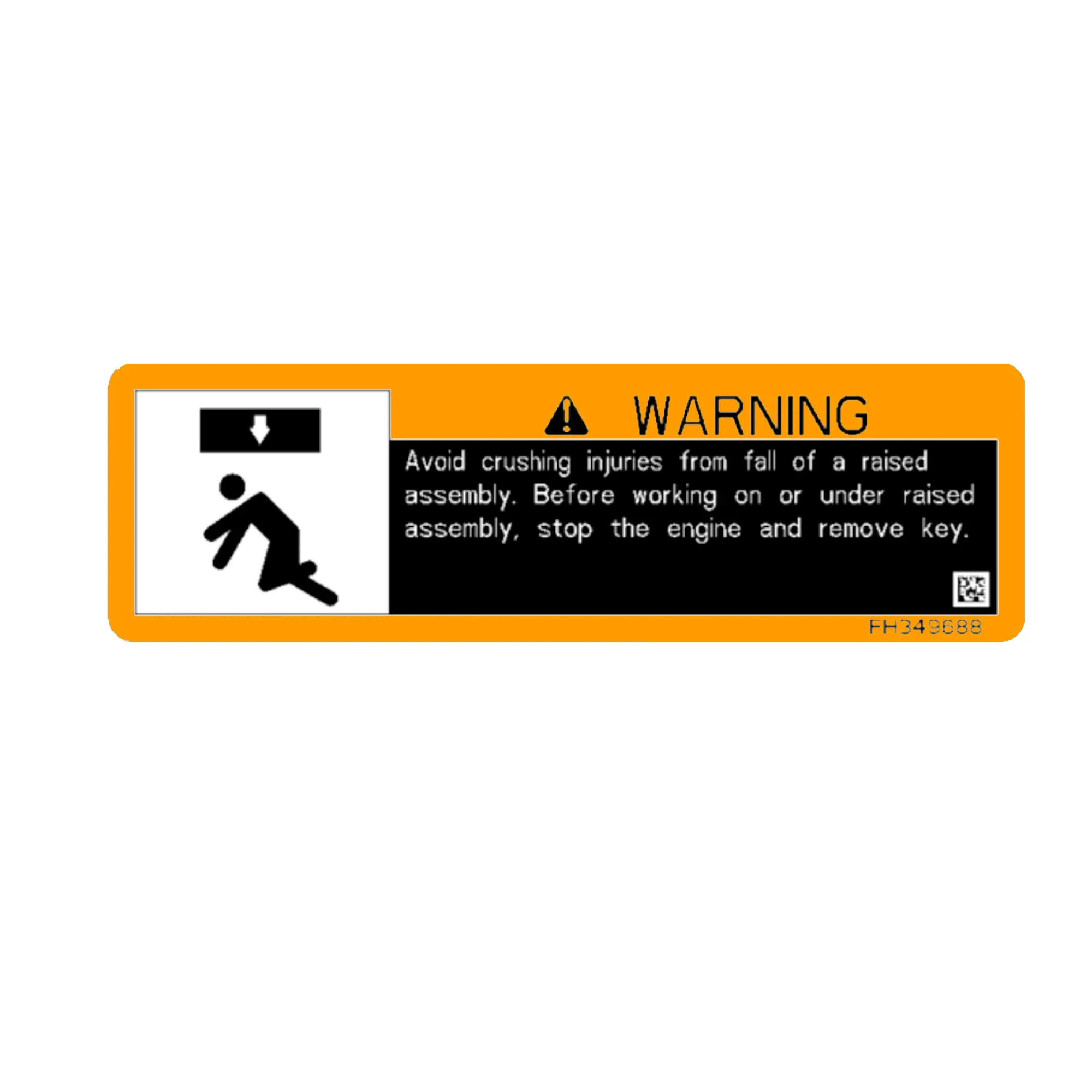John Deere Safety Sign - FH349688