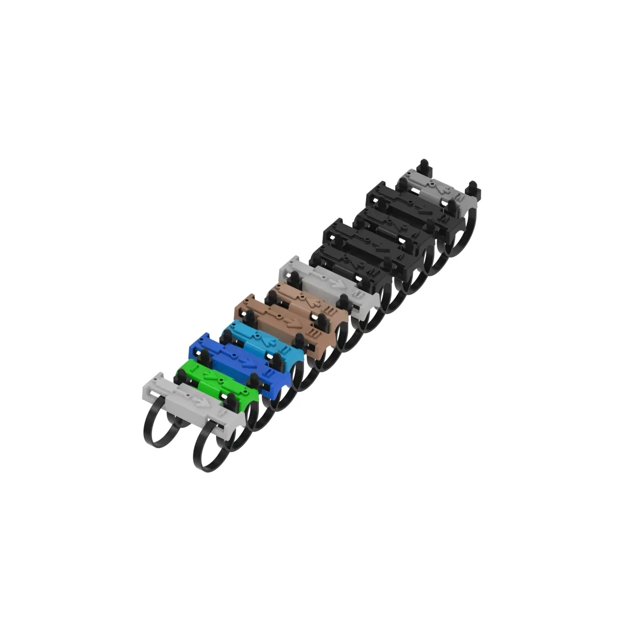 John Deere Hose SCV Tie Bands - AKK18386
