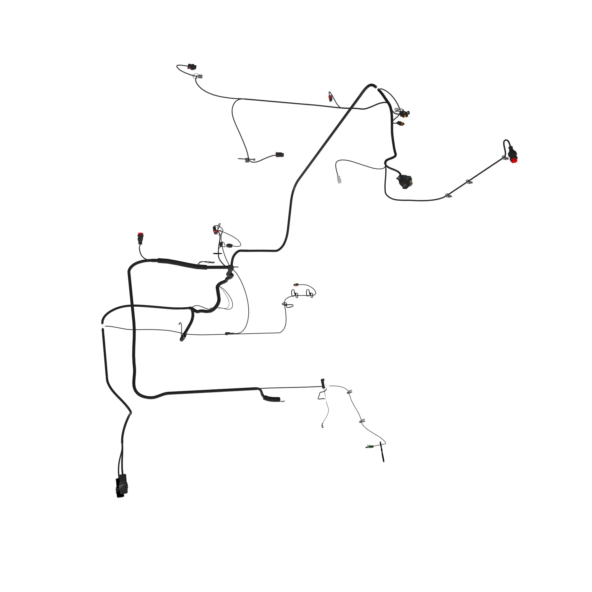 John Deere Engine Wiring Harness, Tier 3, 6.8 Liter - AXE43340