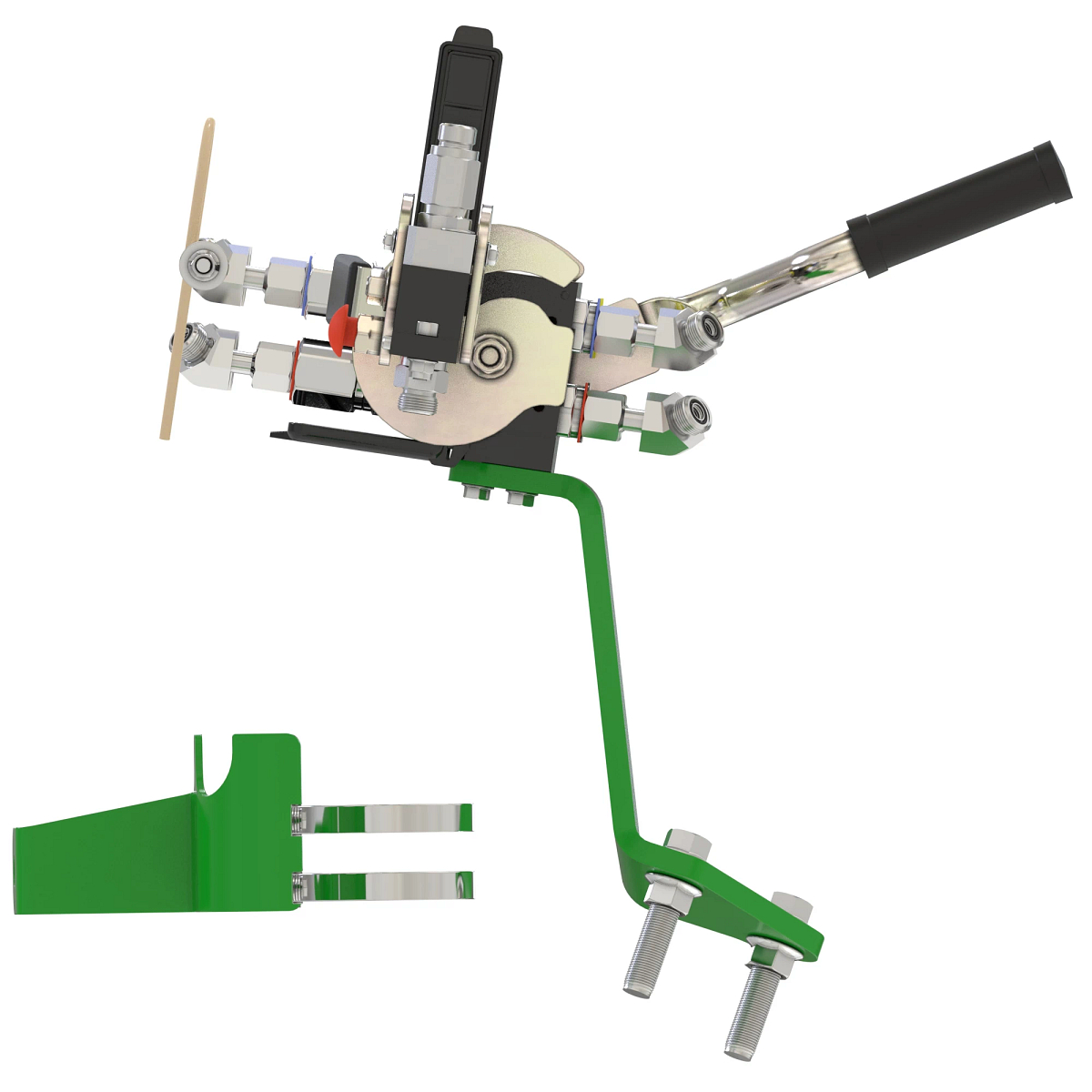BW16402: 3-Function Single-Point Hydraulic Quick-Connect Multi-Coupler Attachment